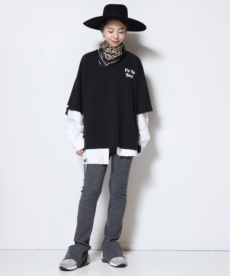 【STAND ALONE/スタンド アローン】LAYERED SHIRT Tシャツ（Tシャツ／カットソー）｜MUSE de Deuxieme