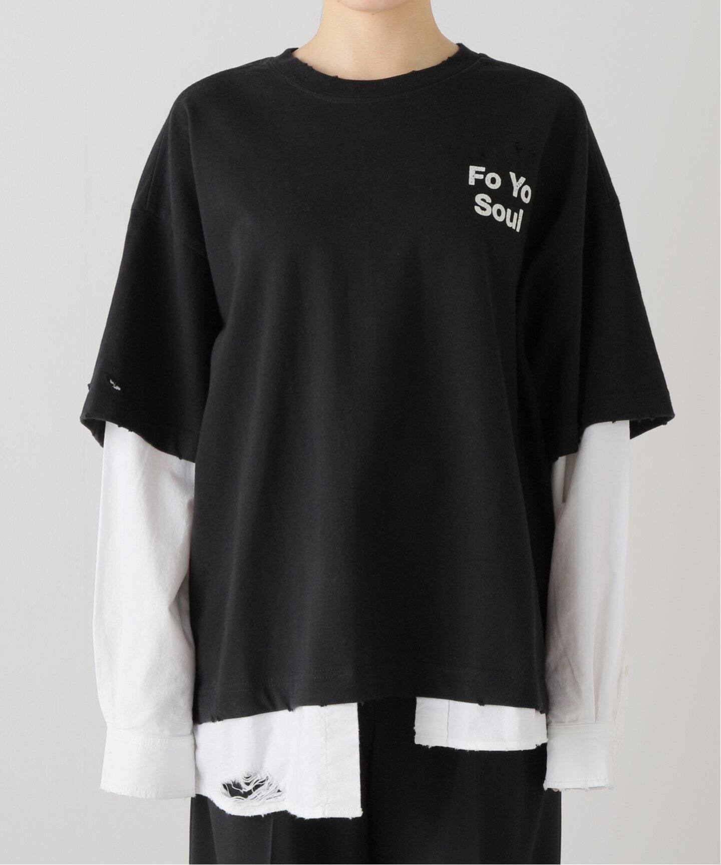 STAND ALONE/スタンド アローン】LAYERED SHIRT Tシャツ（Tシャツ  