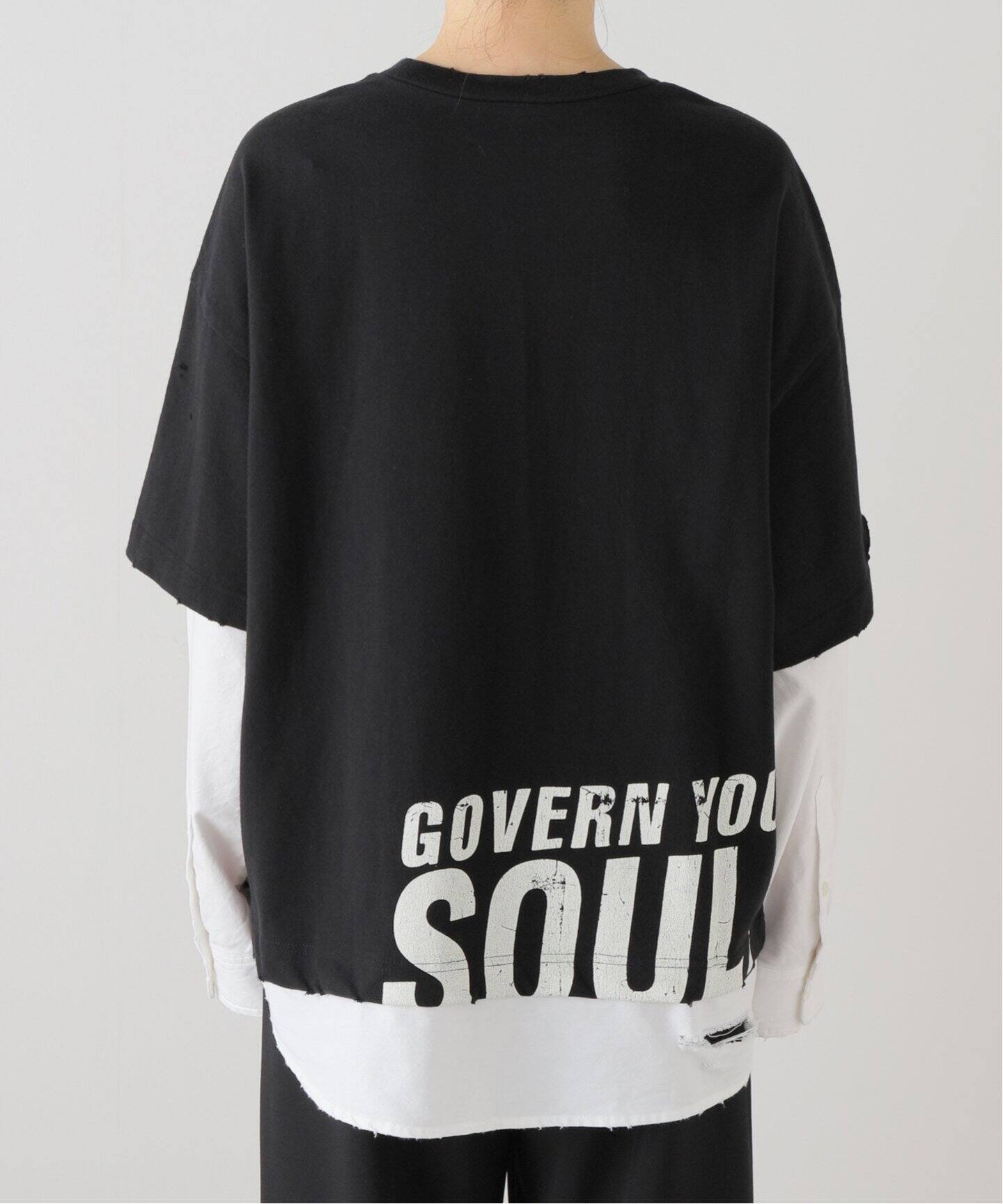 STAND ALONE/スタンド アローン】LAYERED SHIRT Tシャツ（Tシャツ  