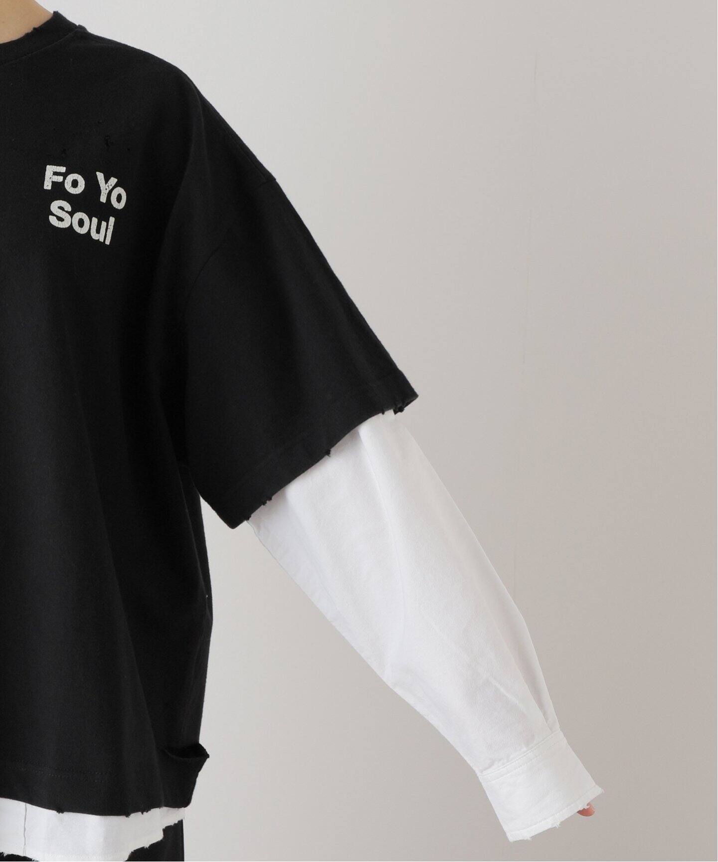 STAND ALONE/スタンド アローン】LAYERED SHIRT Tシャツ（Tシャツ  