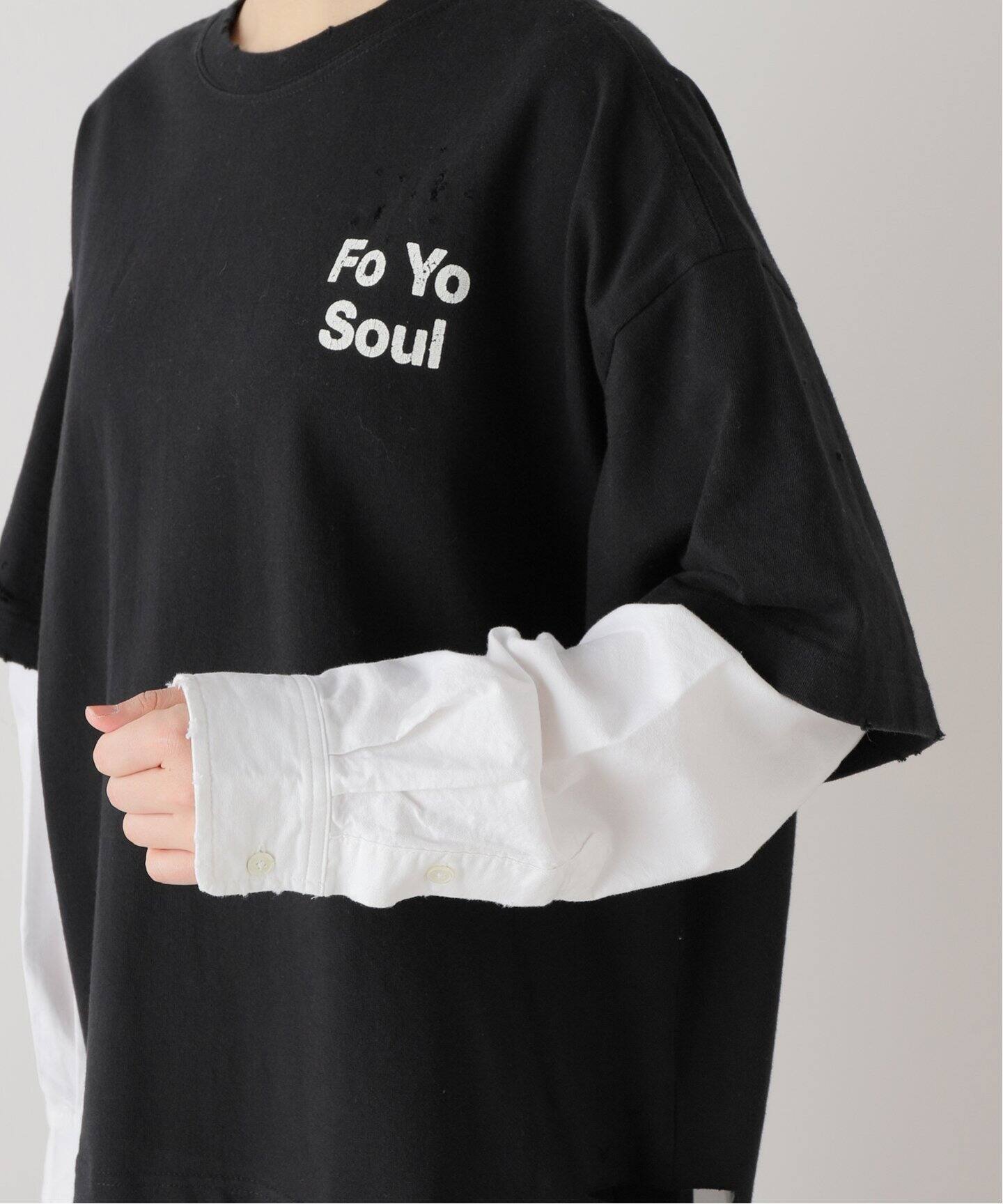 STAND ALONE/スタンド アローン】LAYERED SHIRT Tシャツ（Tシャツ  