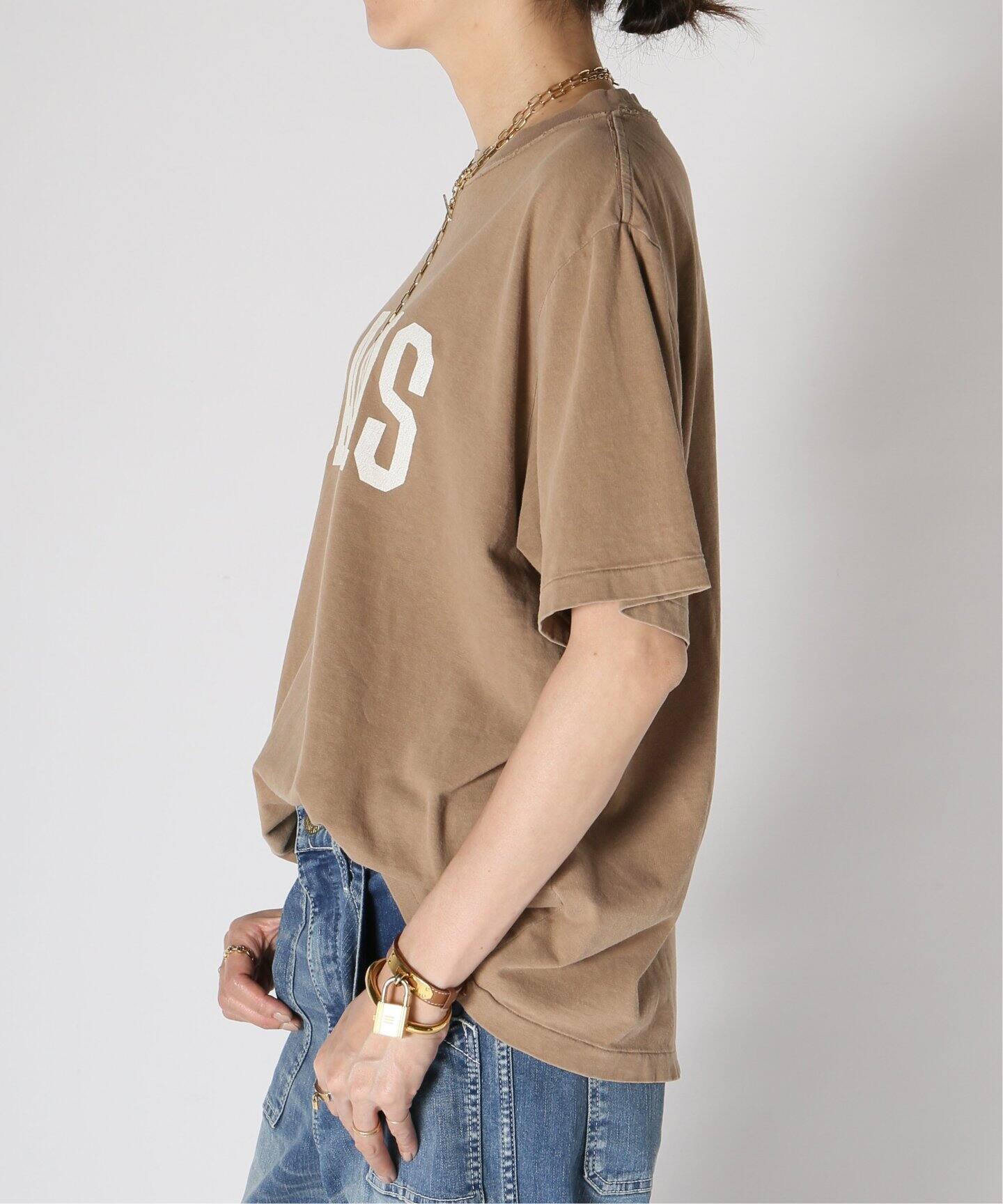 REMI RELIEF/レミレリーフ】DALLAS Tシャツ(BROWN)（Tシャツ  
