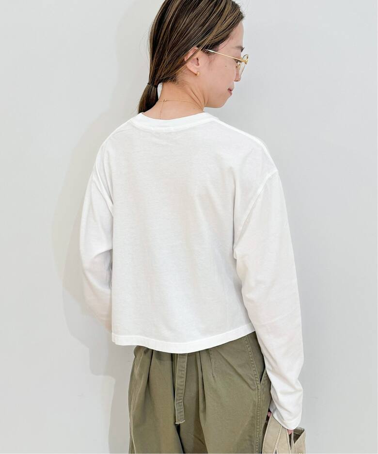 A GOLD E/エーゴールドイー】CROPPED Tシャツ（Tシャツ／カットソー 