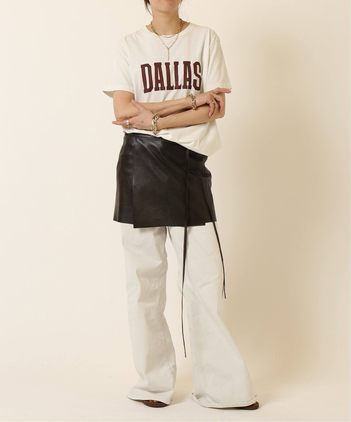 REMI RELIEF/レミレリーフ】DALLAS Tシャツ（Tシャツ／カットソー  