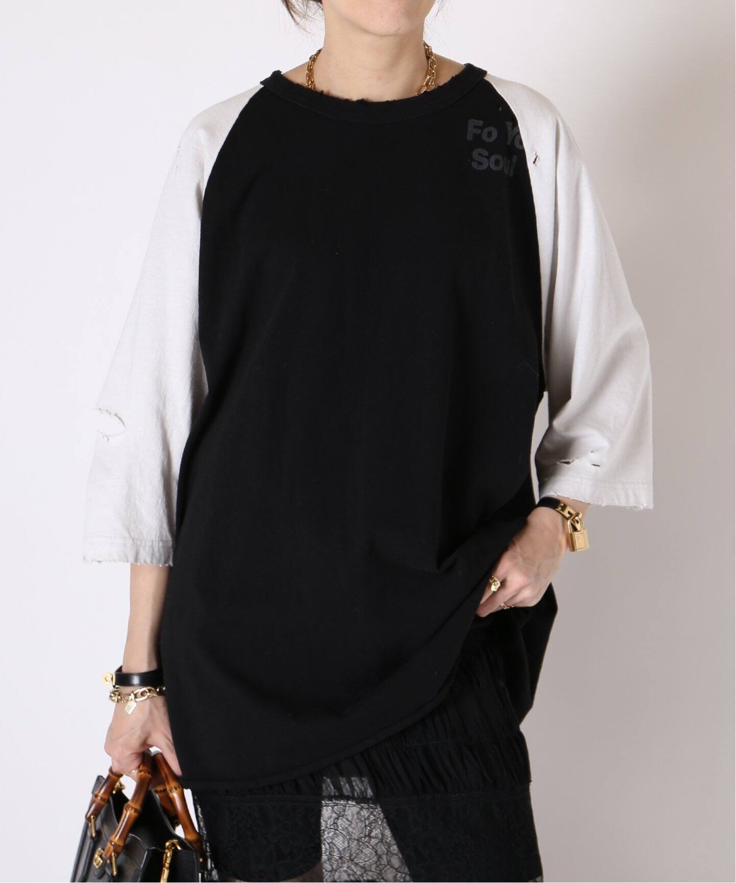 STAND ALONE/スタンド アローン】RAGLAN Tシャツ（Tシャツ／カットソー  