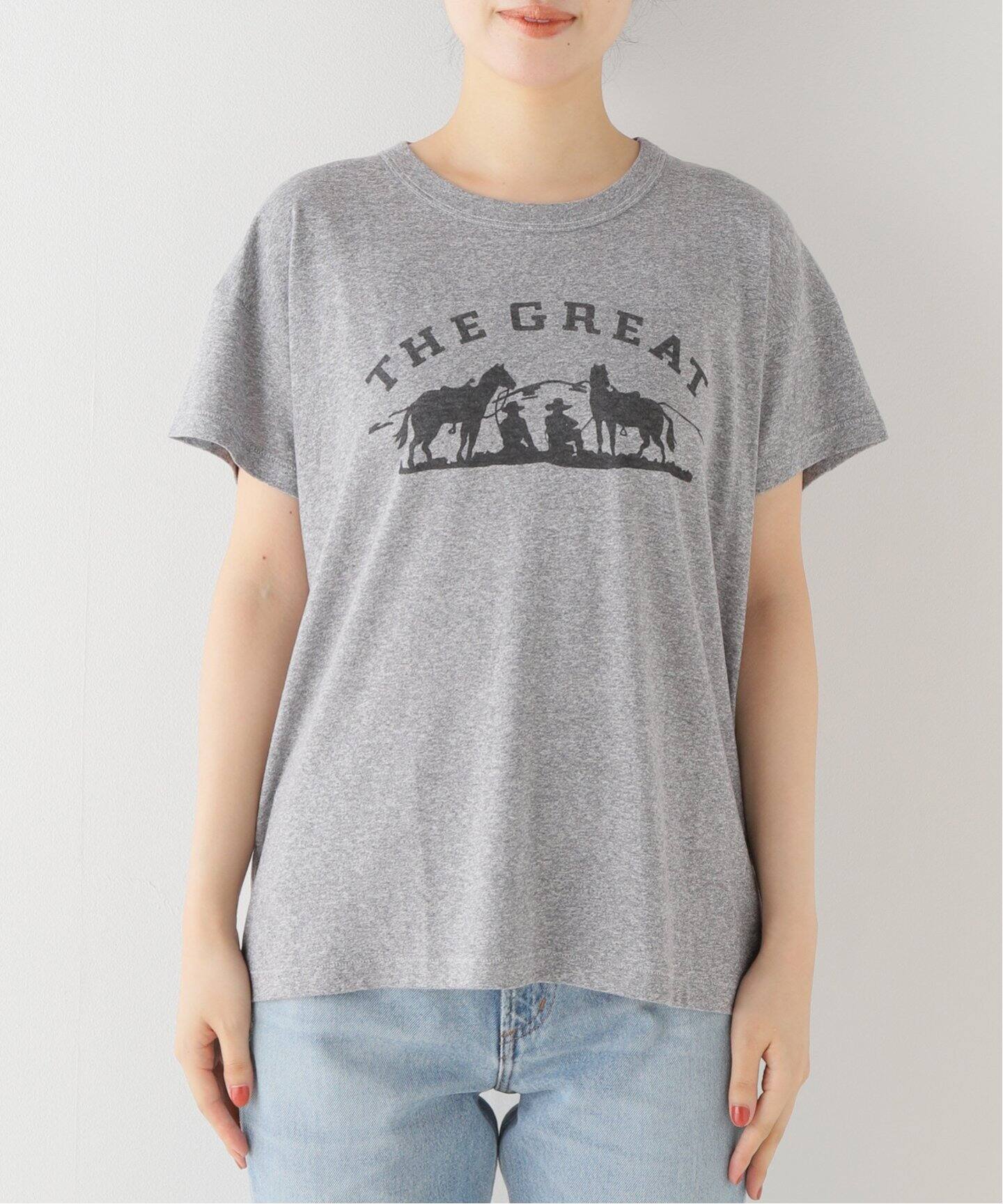 THE GREAT/ザ グレート】GAUCHO PRINT Tシャツ（Tシャツ／カットソー 