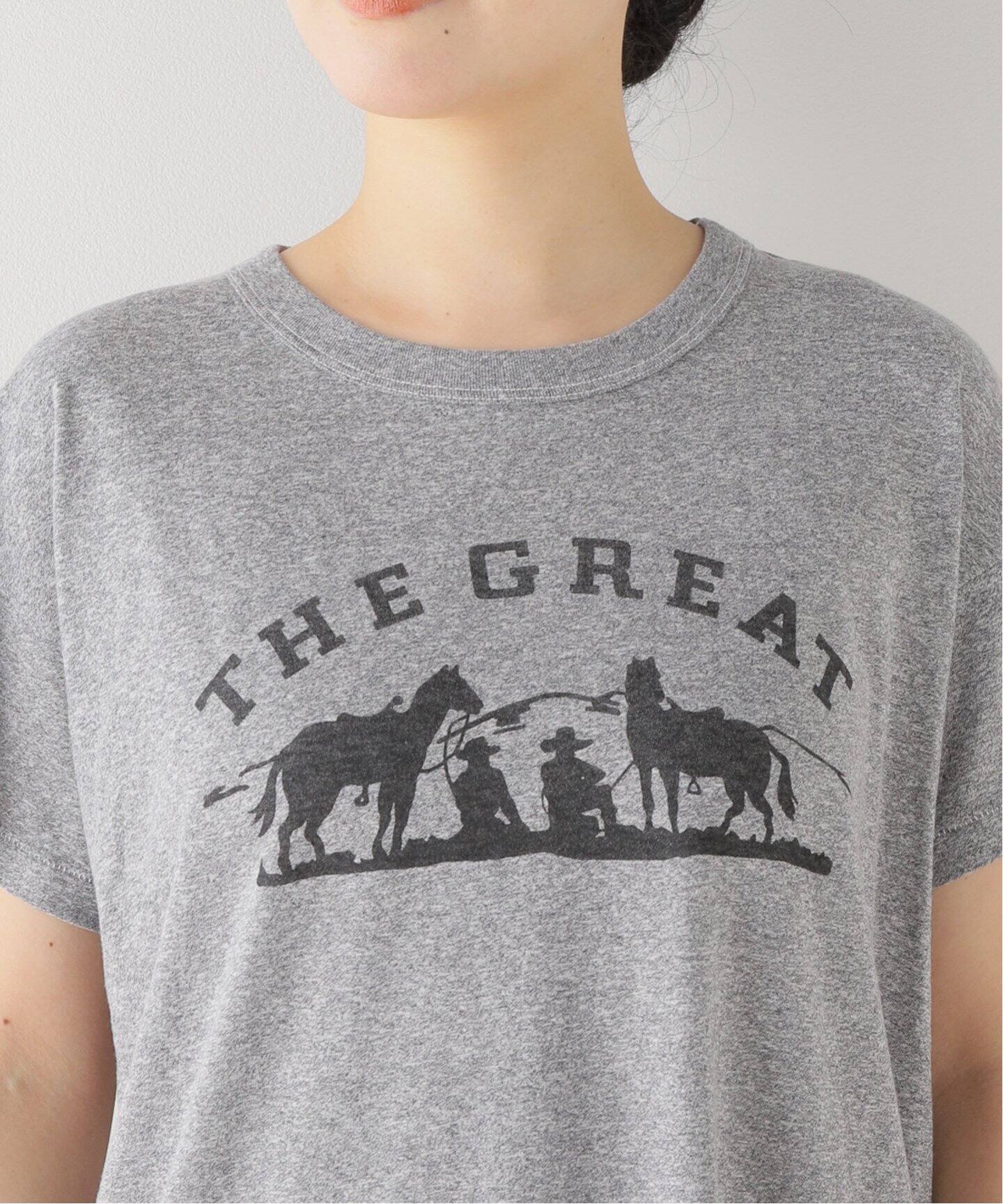THE GREAT/ザ グレート】GAUCHO PRINT Tシャツ（Tシャツ／カットソー 