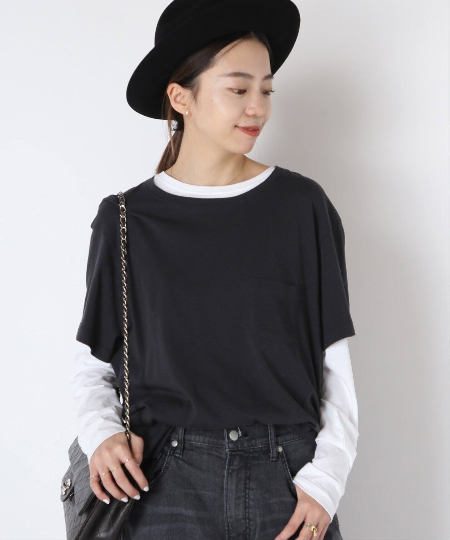 KGW/ケージーダブリュー】CLASSIC OVERSIZED POCKET Tシャツ（Tシャツ 