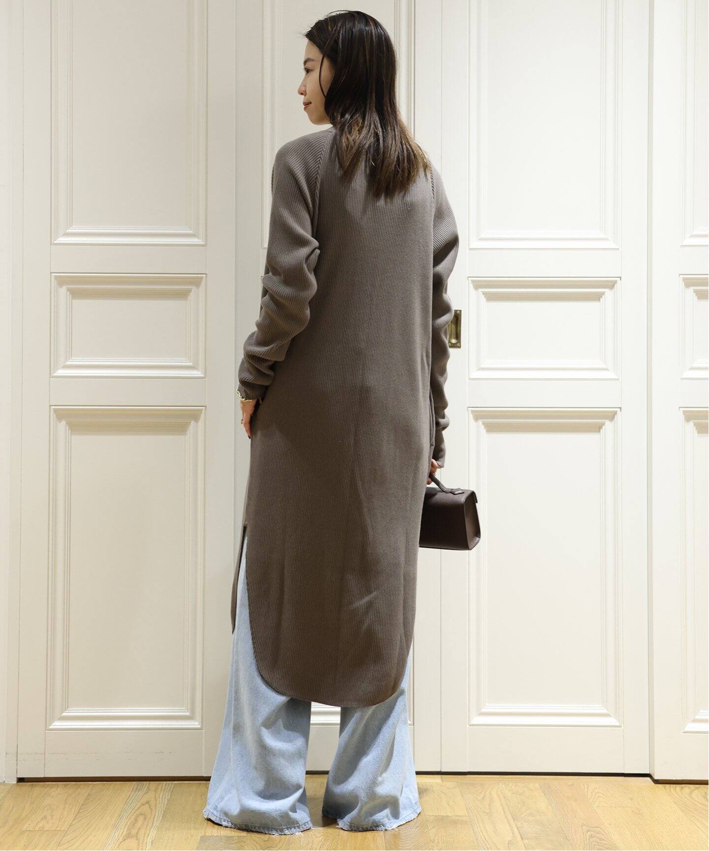 AMERICANA/アメリカーナ】SKINNY LONG カーディガン（カーディガン  