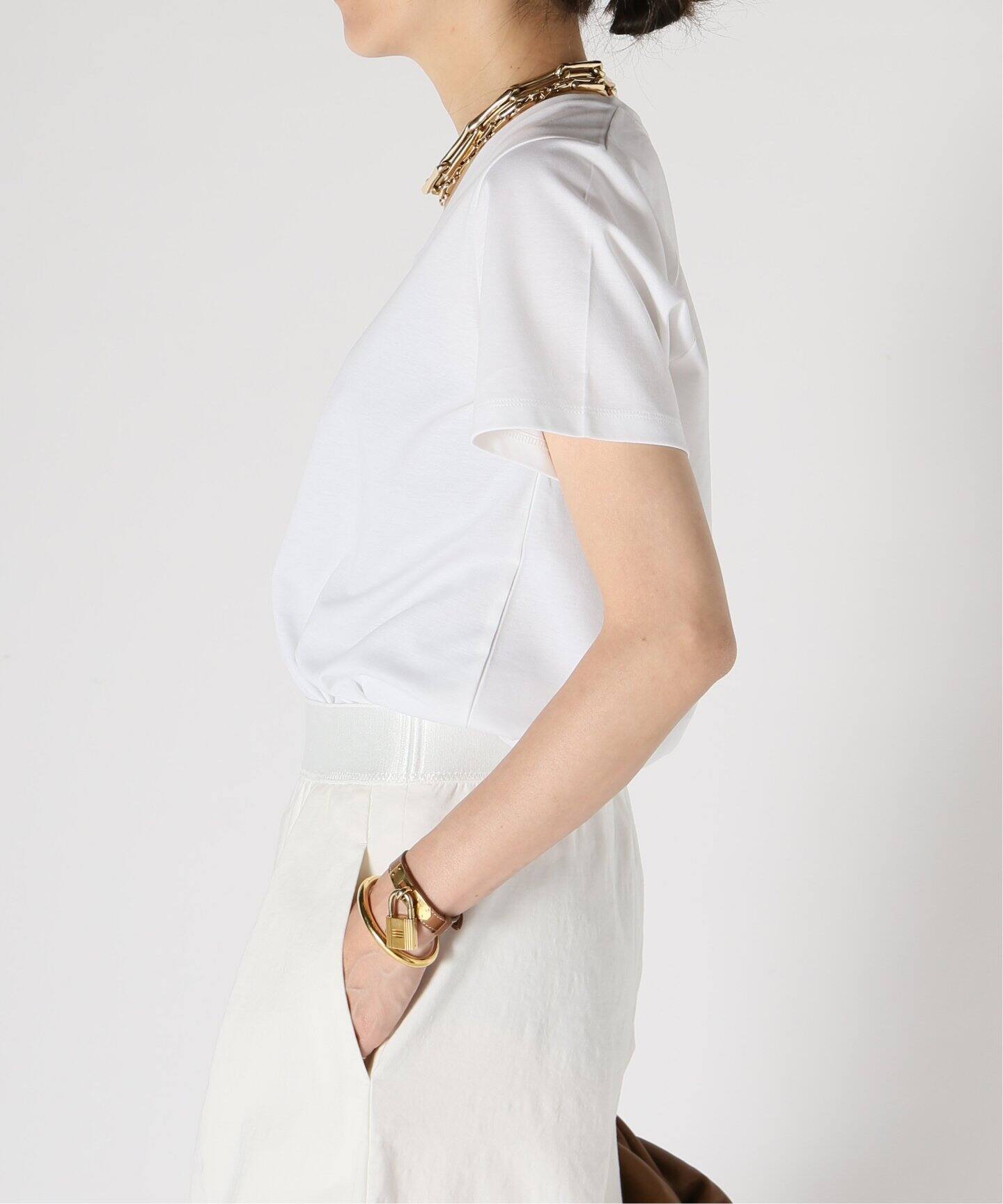 Col Pierrot/コルピエロ】Uネック Tシャツ（Tシャツ／カットソー  