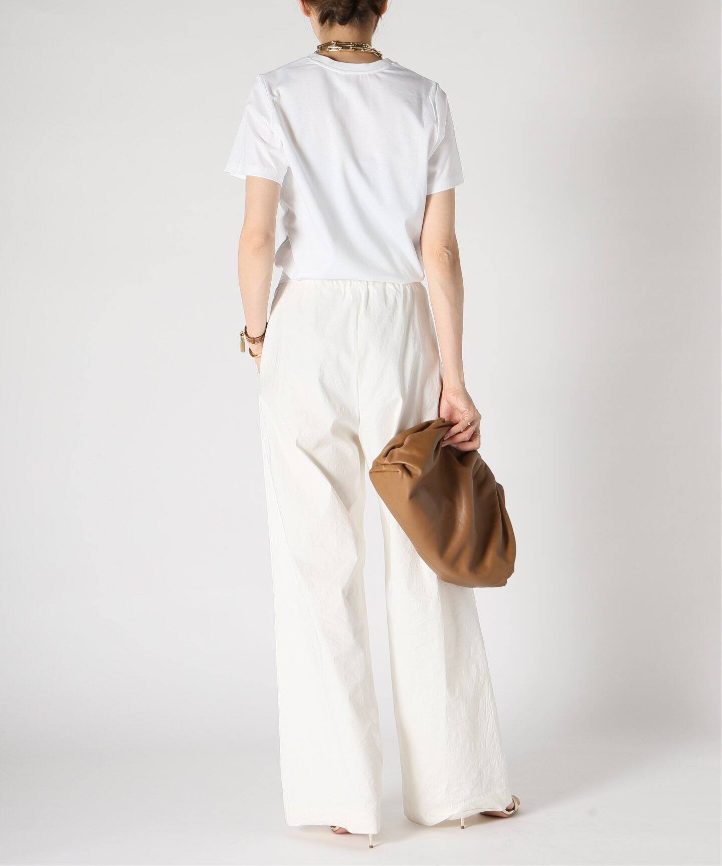 Col Pierrot/コルピエロ】Uネック Tシャツ（Tシャツ／カットソー  