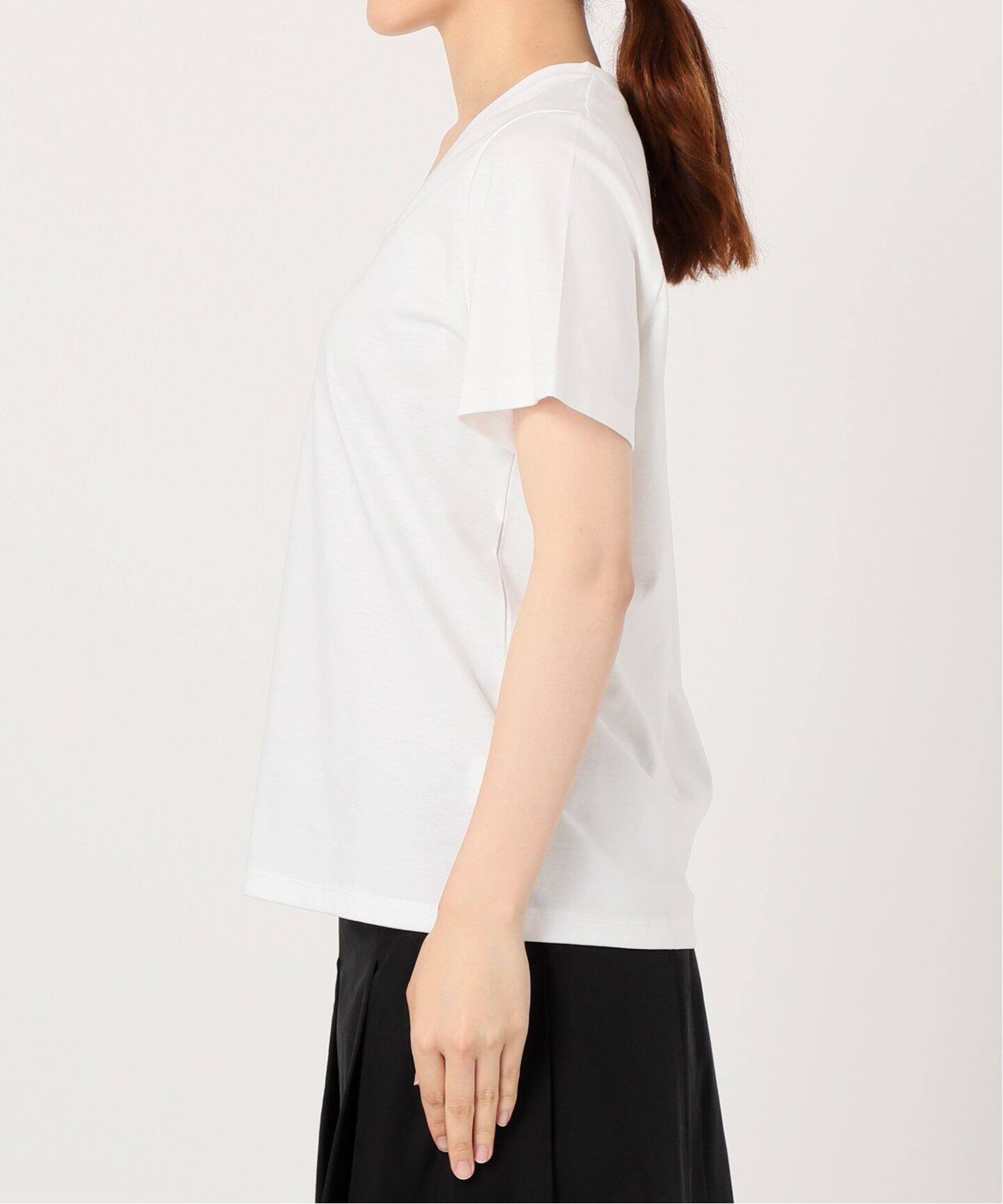 Col Pierrot/コルピエロ】Uネック Tシャツ（Tシャツ／カットソー  