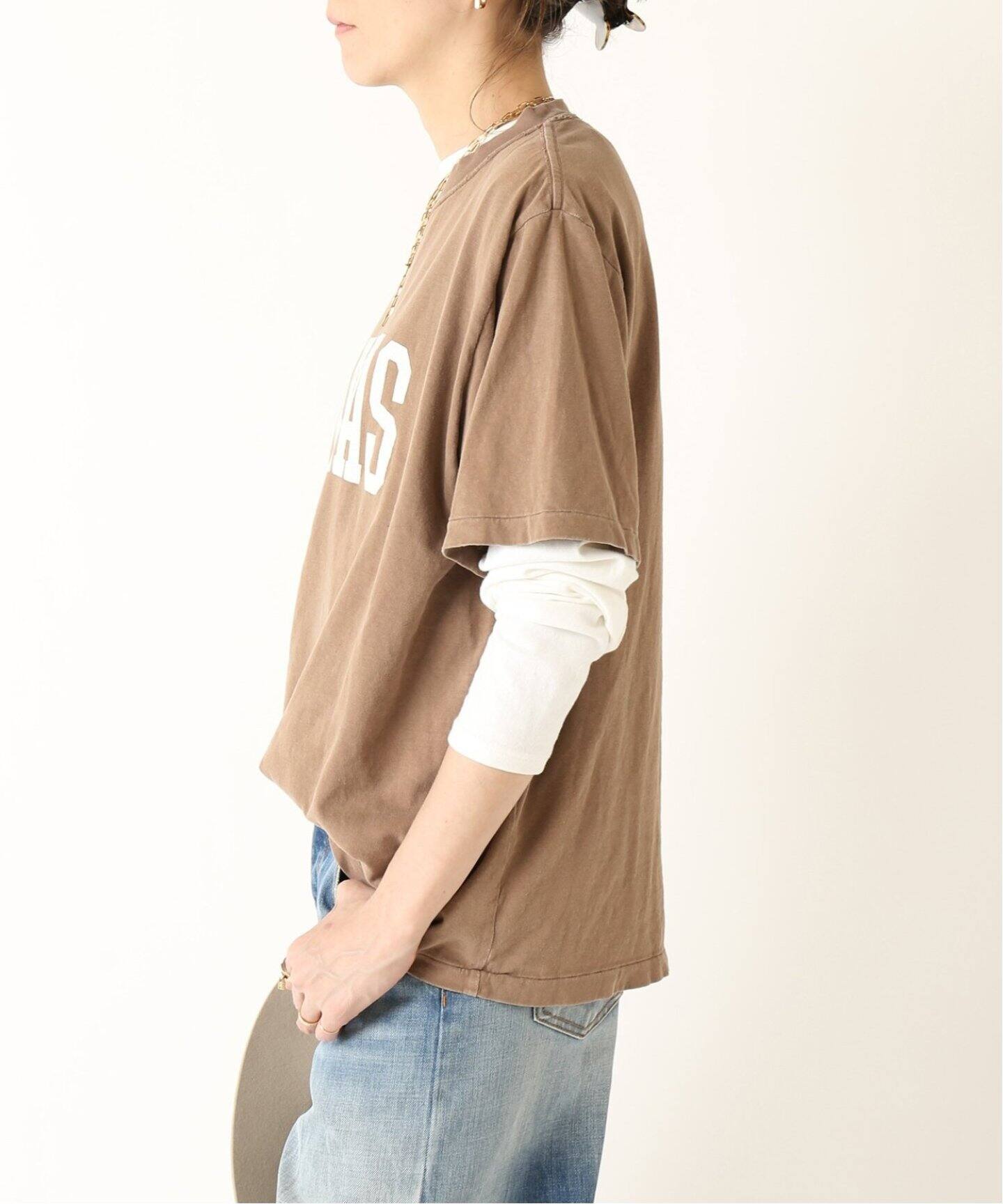 REMI RELIEF/レミレリーフ】ポケツキロンT（Tシャツ／カットソー  