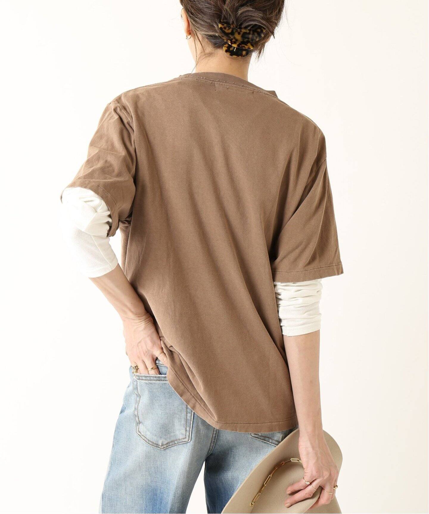 REMI RELIEF/レミレリーフ】ポケツキロンT（Tシャツ／カットソー  