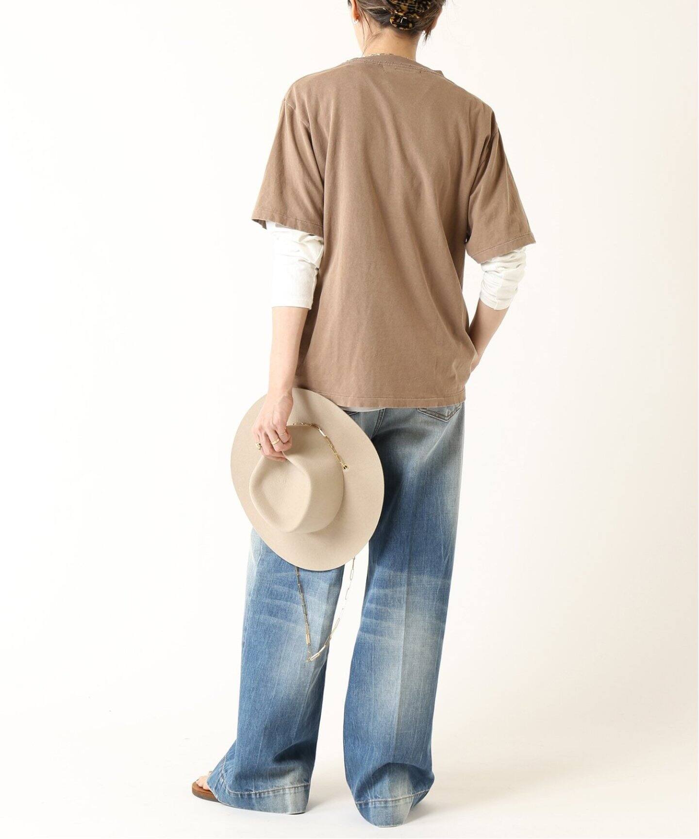 REMI RELIEF/レミレリーフ】ポケツキロンT（Tシャツ／カットソー  