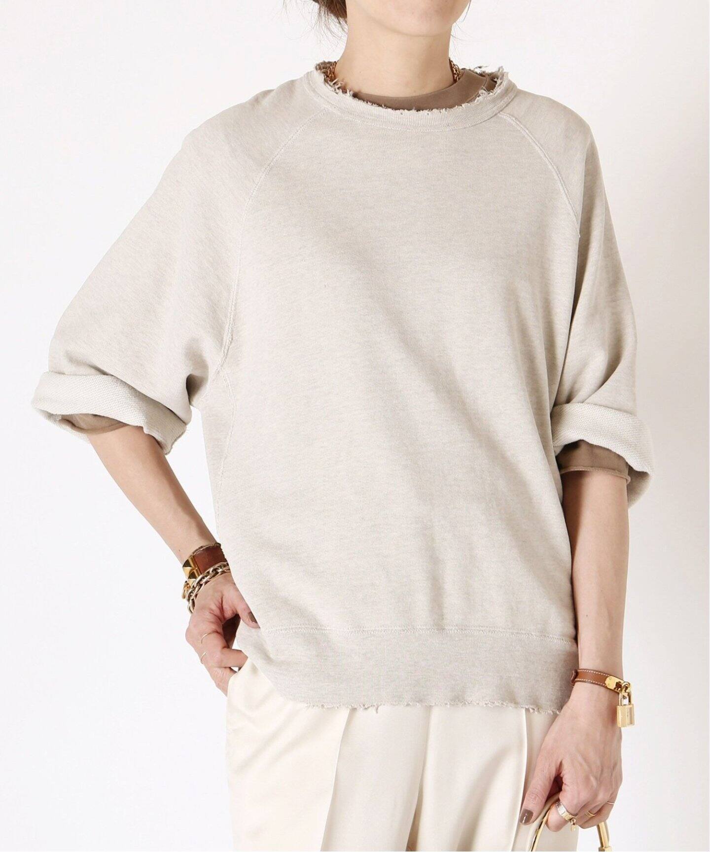 REMI RELIEF/レミレリーフ】ポケツキ7ブソデTシャツ（Tシャツ  