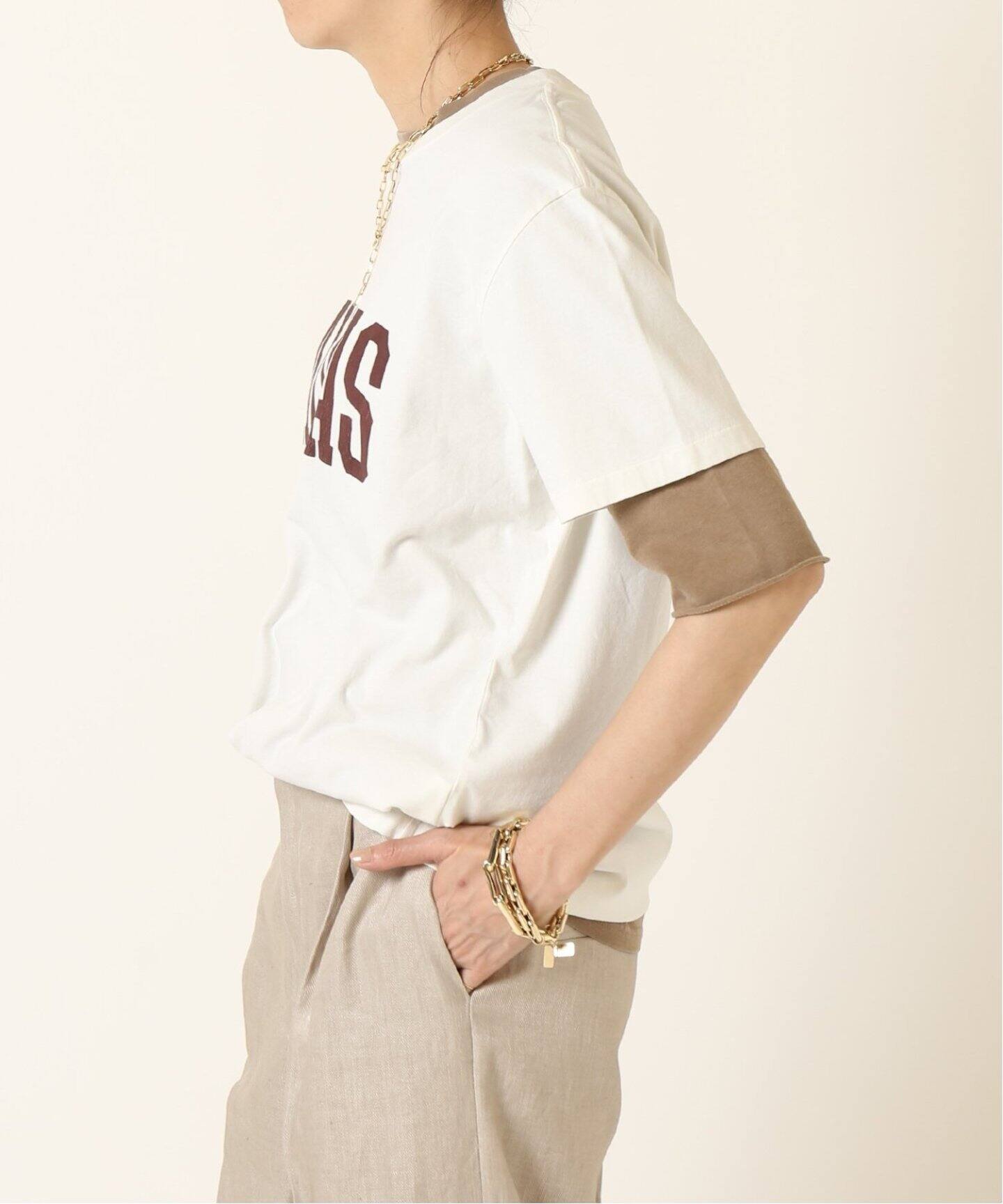 REMI RELIEF/レミレリーフ】ポケツキ7ブソデTシャツ（Tシャツ  