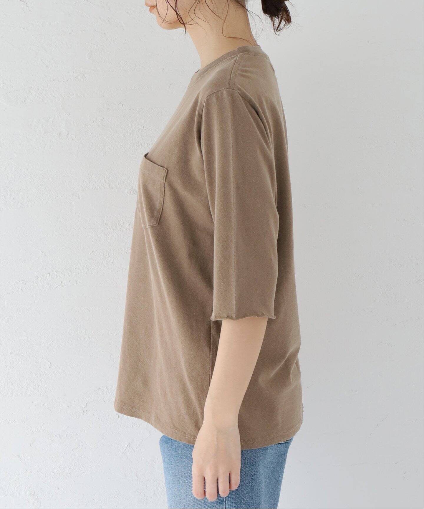 REMI RELIEF/レミレリーフ】ポケツキ7ブソデTシャツ（Tシャツ  