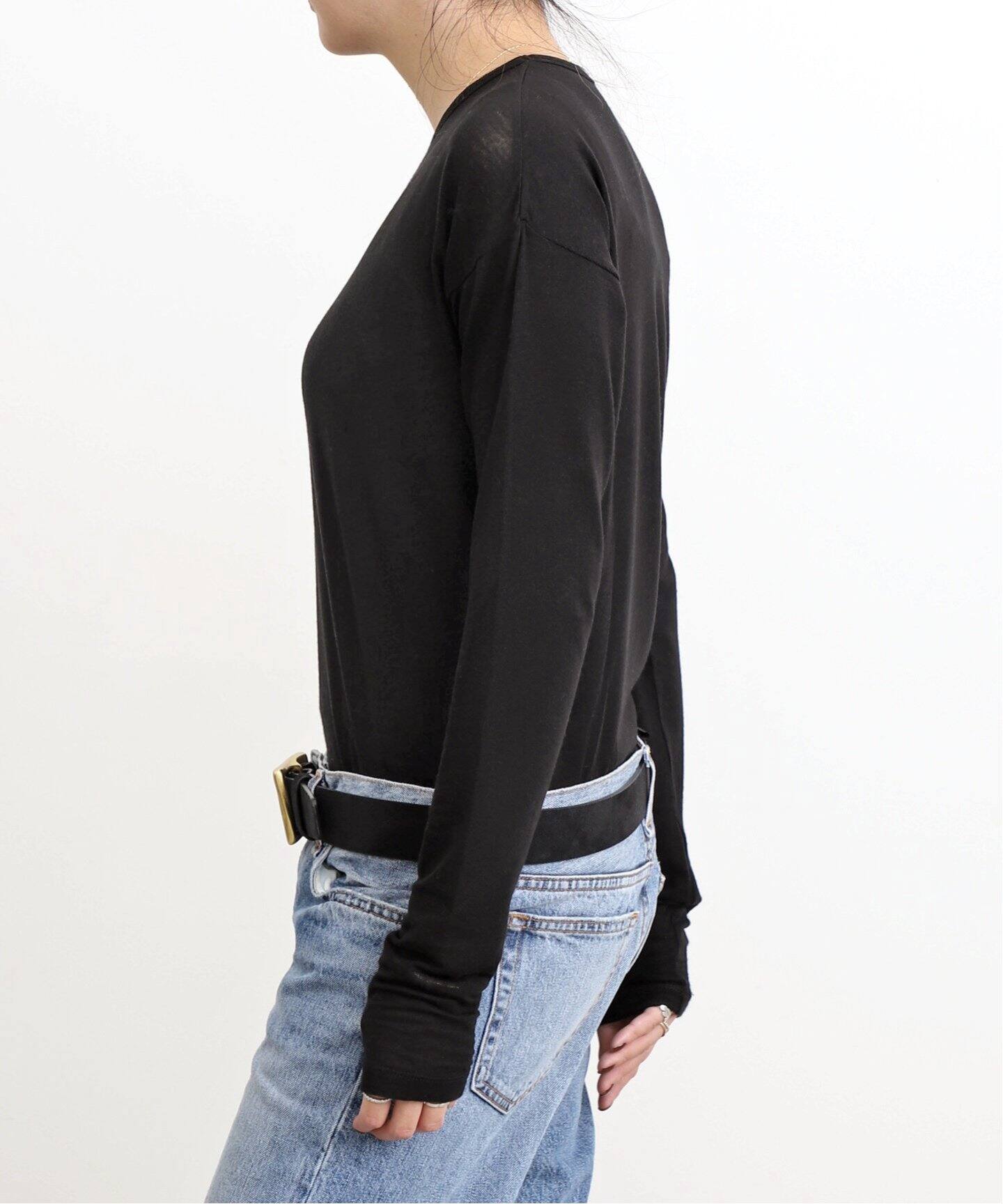 Cashmere Silk Sheer T Shirt（Tシャツ／カットソー）｜L