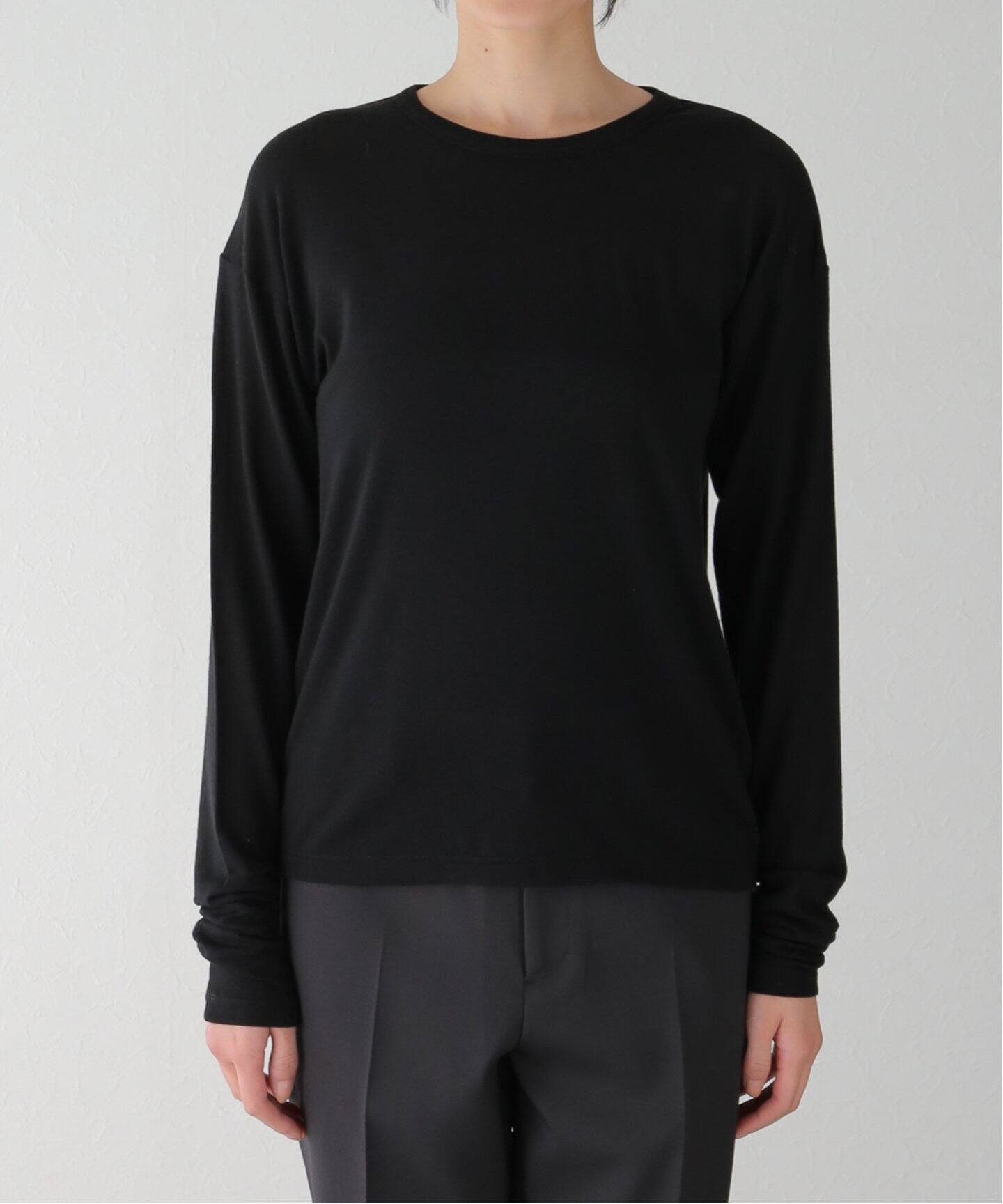Cashmere Silk Sheer T Shirt（Tシャツ／カットソー）｜L