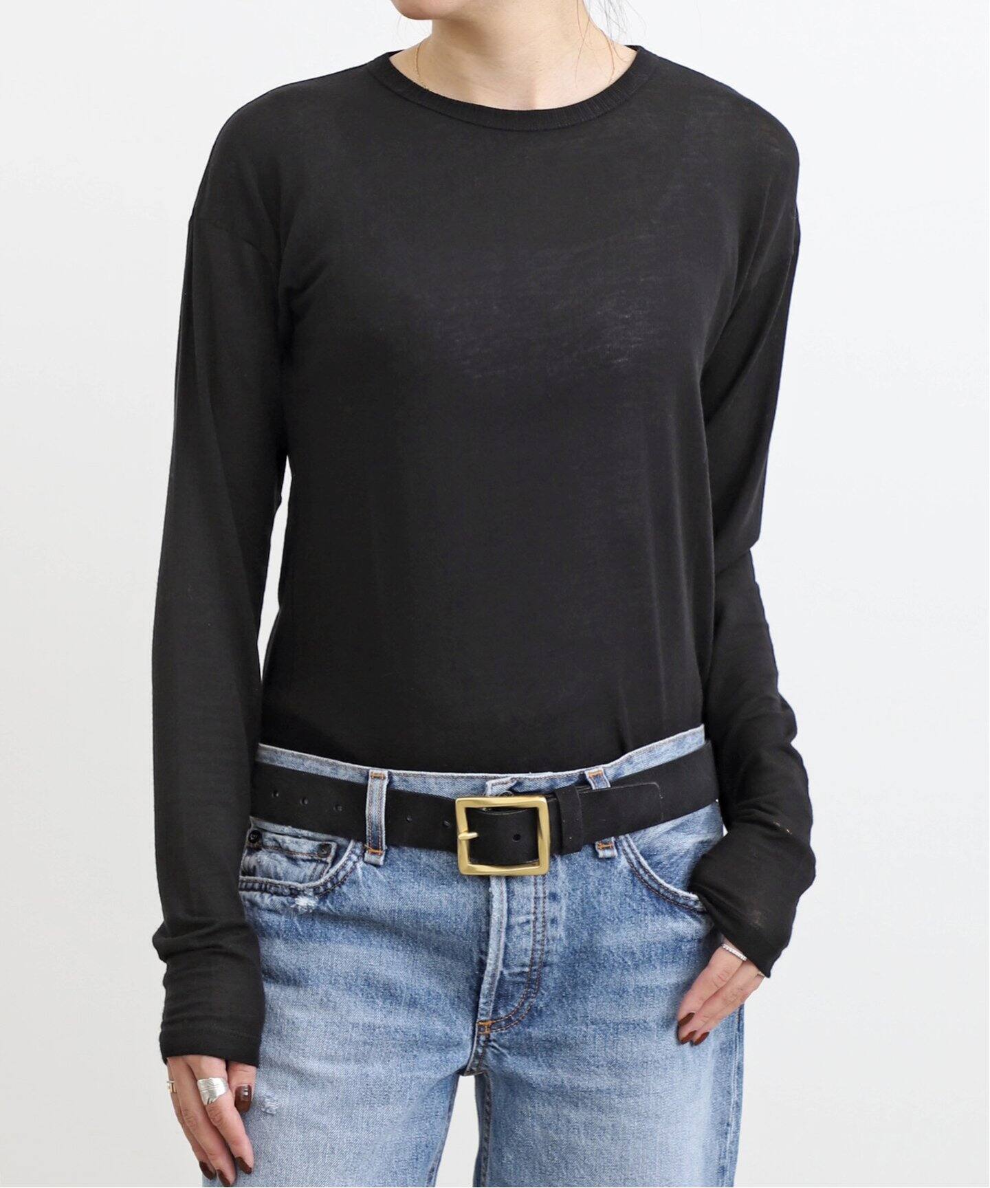 Cashmere Silk Sheer T Shirt（Tシャツ／カットソー）｜L