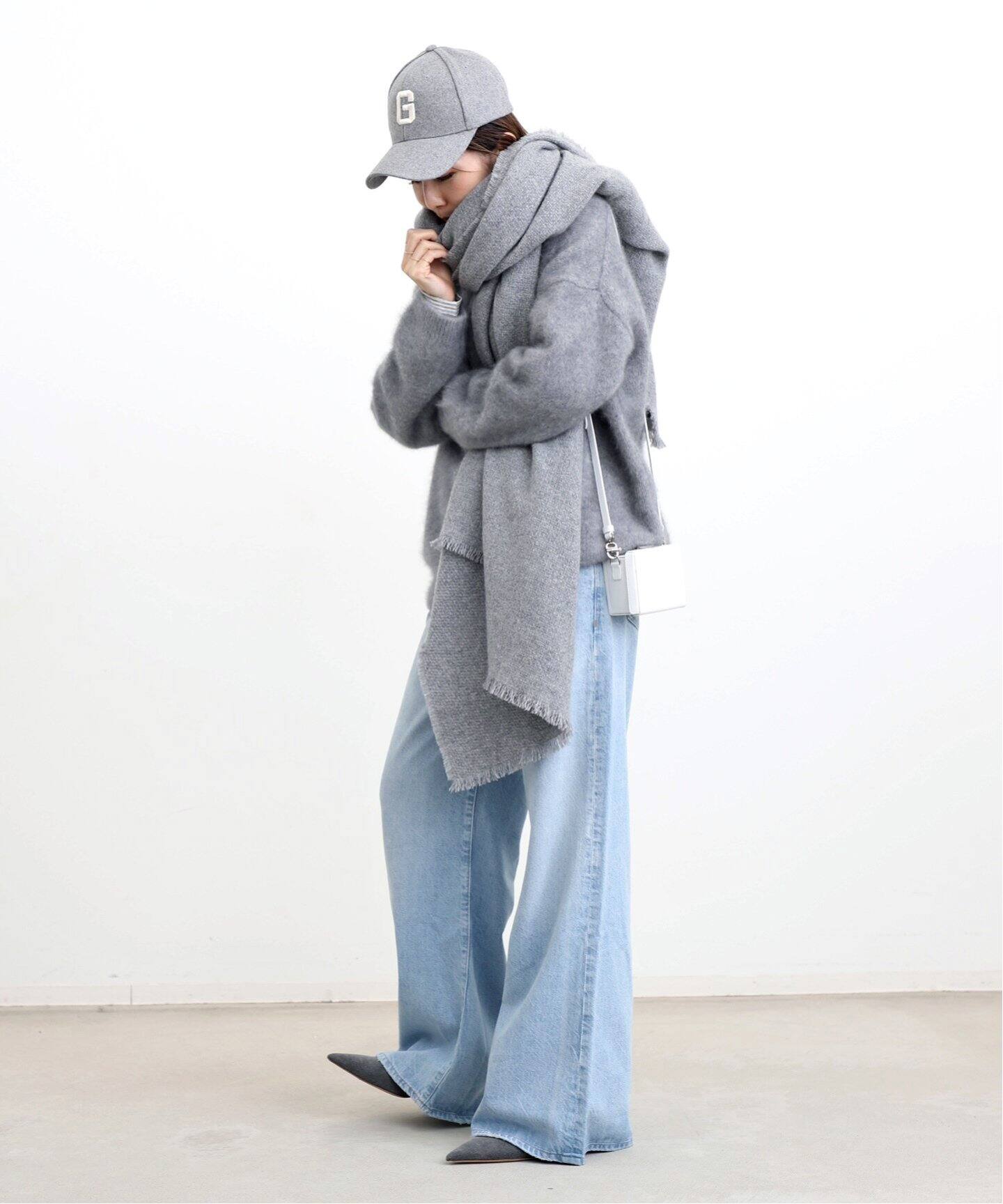 Sheer Border T Shirt（Tシャツ／カットソー）｜L