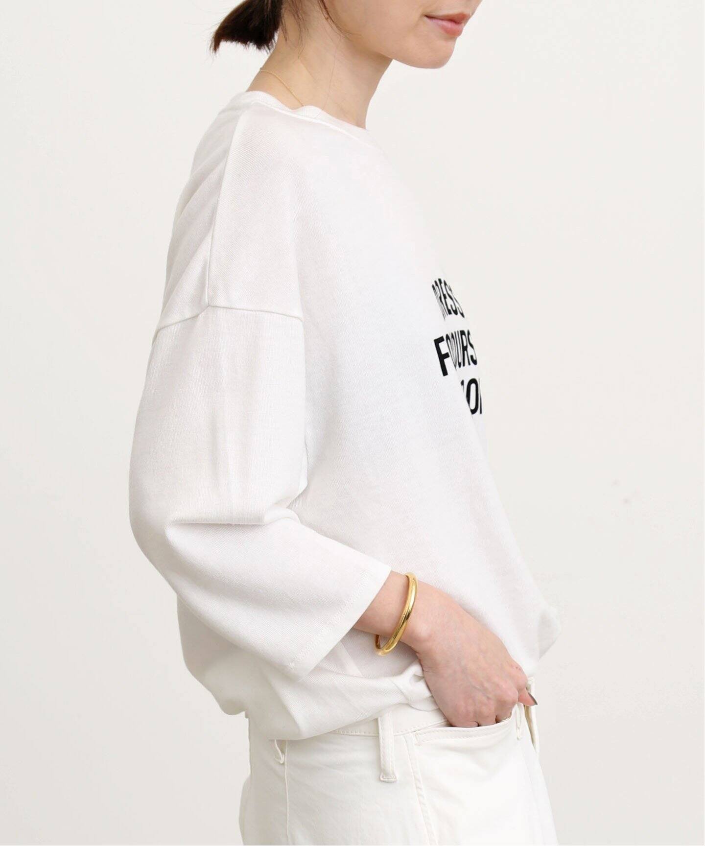 Americana/アメリカーナ】Football T-sh（Tシャツ／カットソー）｜L  