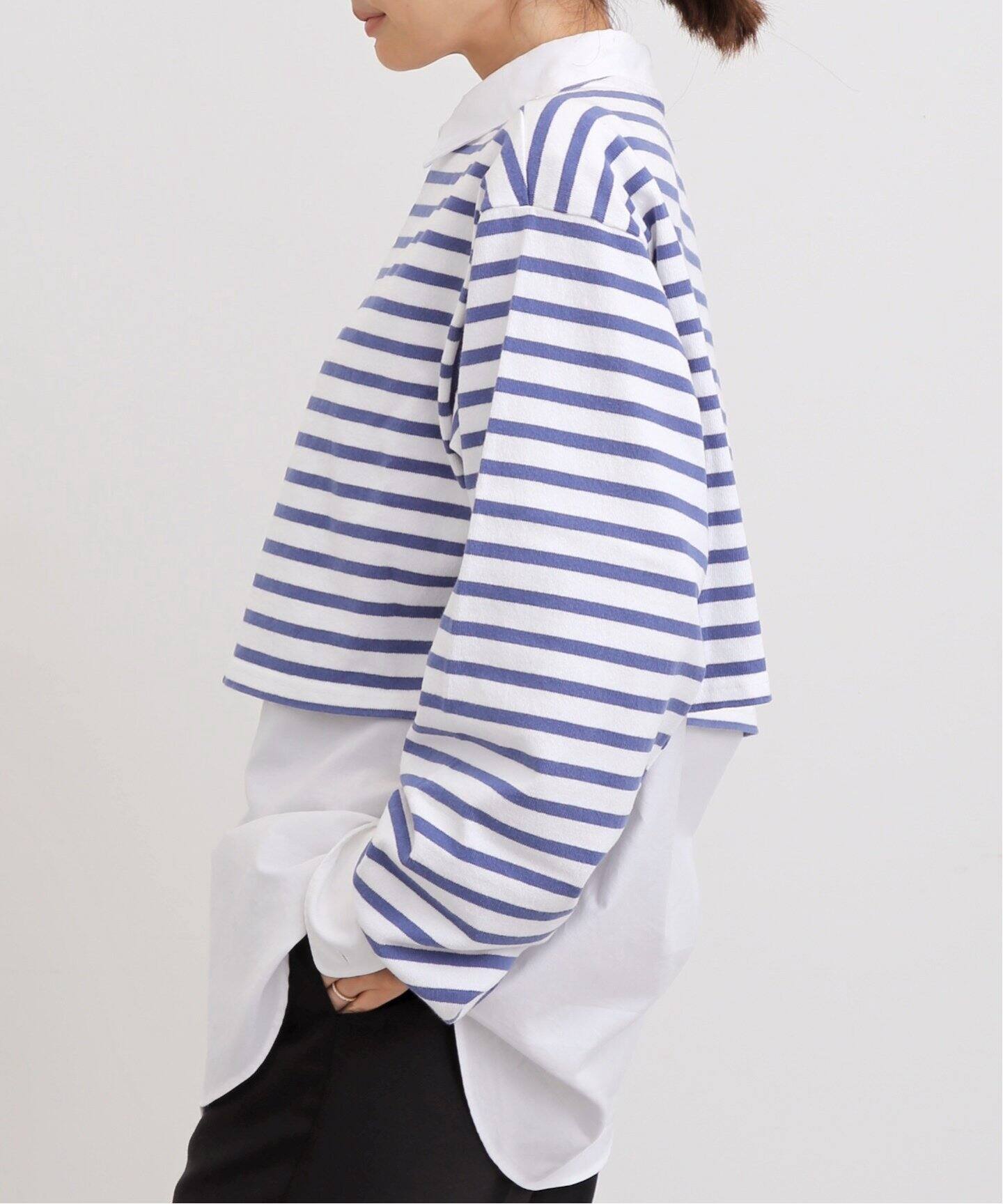 GOOD GRIEF!/グッドグリーフ】 SHORT BORDER TOP VTG（Tシャツ 