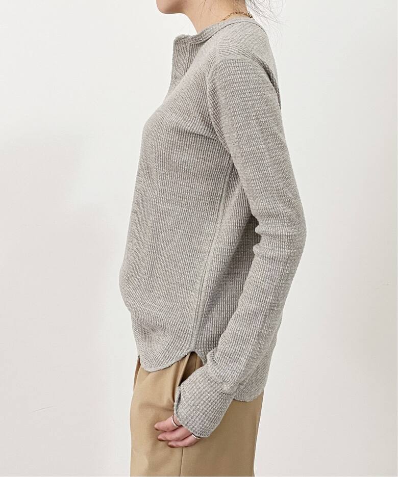 GOOD GRIEF!/グッドグリーフ】 HENLEY NECK THERMAL TOP（Tシャツ 