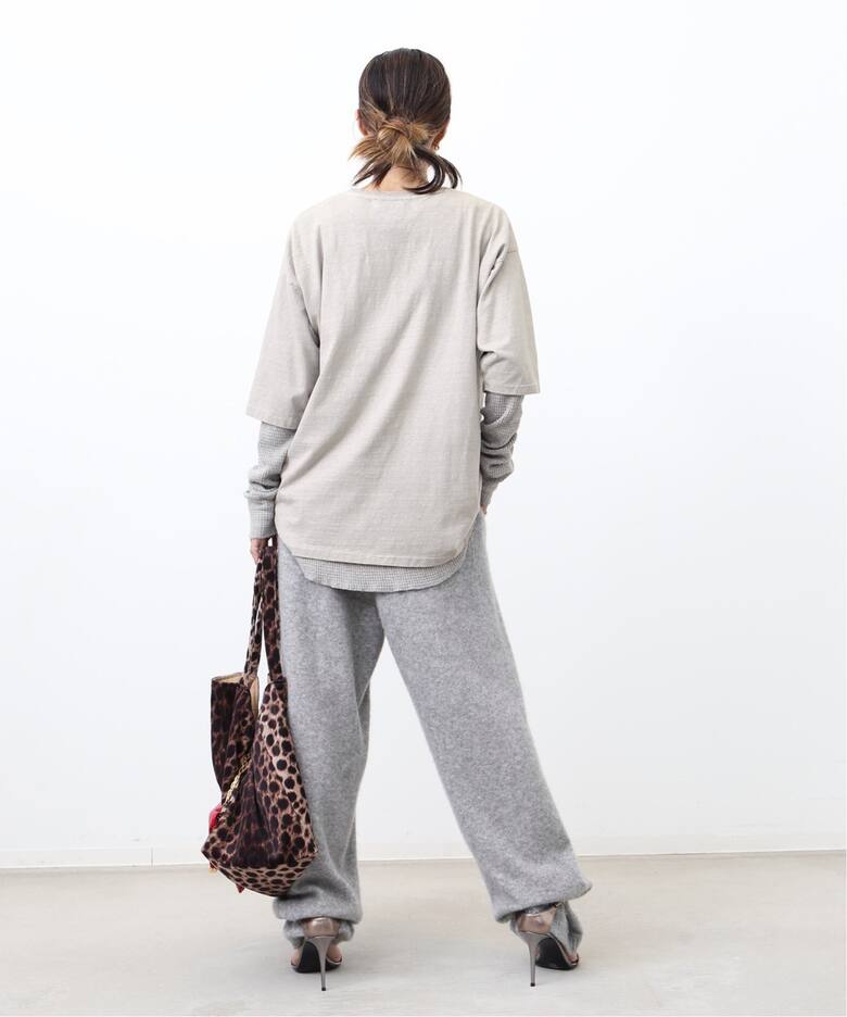 GOOD GRIEF!/グッドグリーフ】 HENLEY NECK THERMAL TOP（Tシャツ  