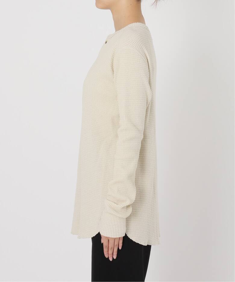 GOOD GRIEF!/グッドグリーフ】 HENLEY NECK THERMAL TOP（Tシャツ 