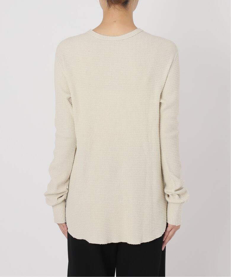 GOOD GRIEF!/グッドグリーフ】 HENLEY NECK THERMAL TOP（Tシャツ  