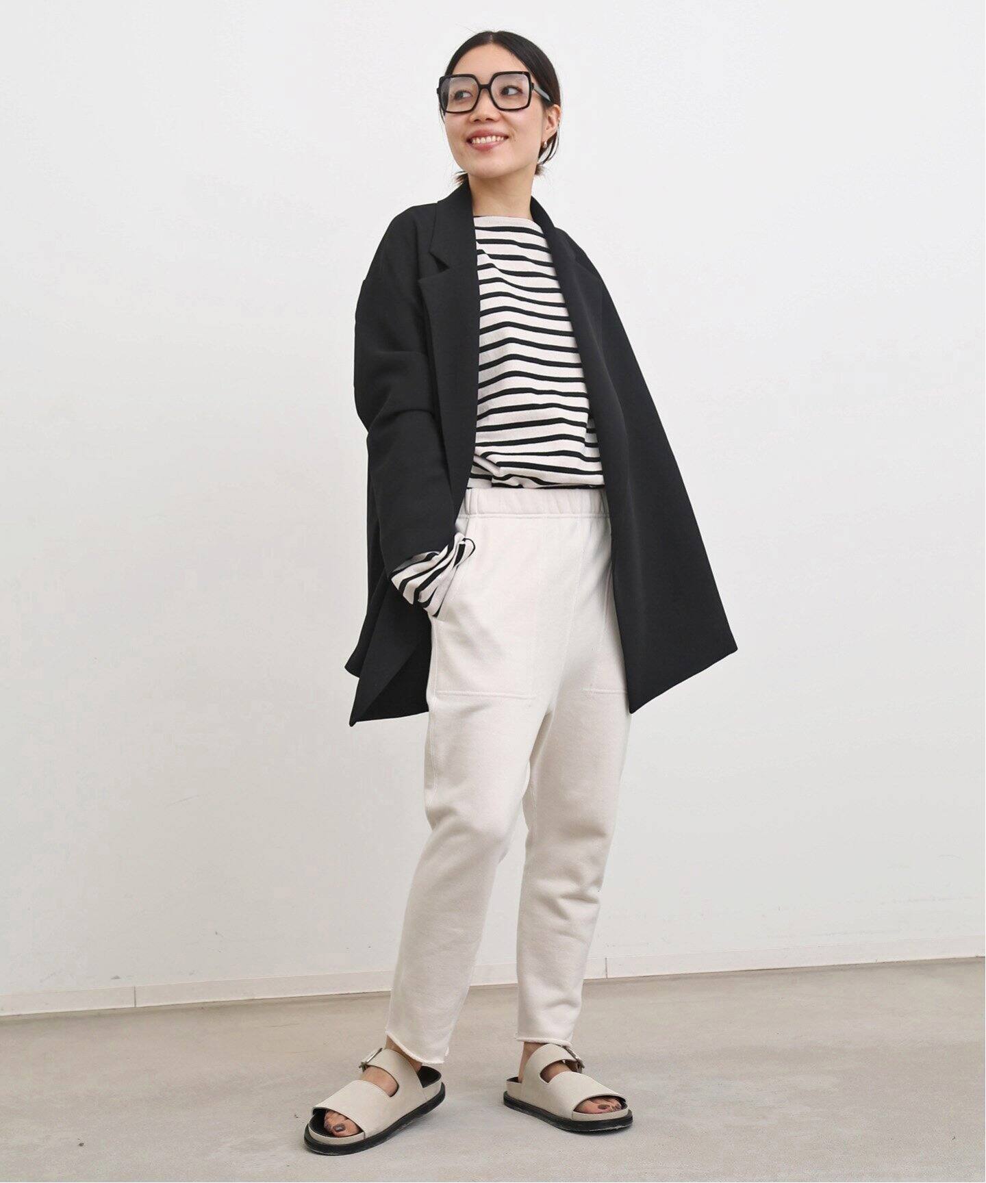 GOOD GRIEF!/グッドグリーフ】Border Tops（Tシャツ／カットソー）｜L 