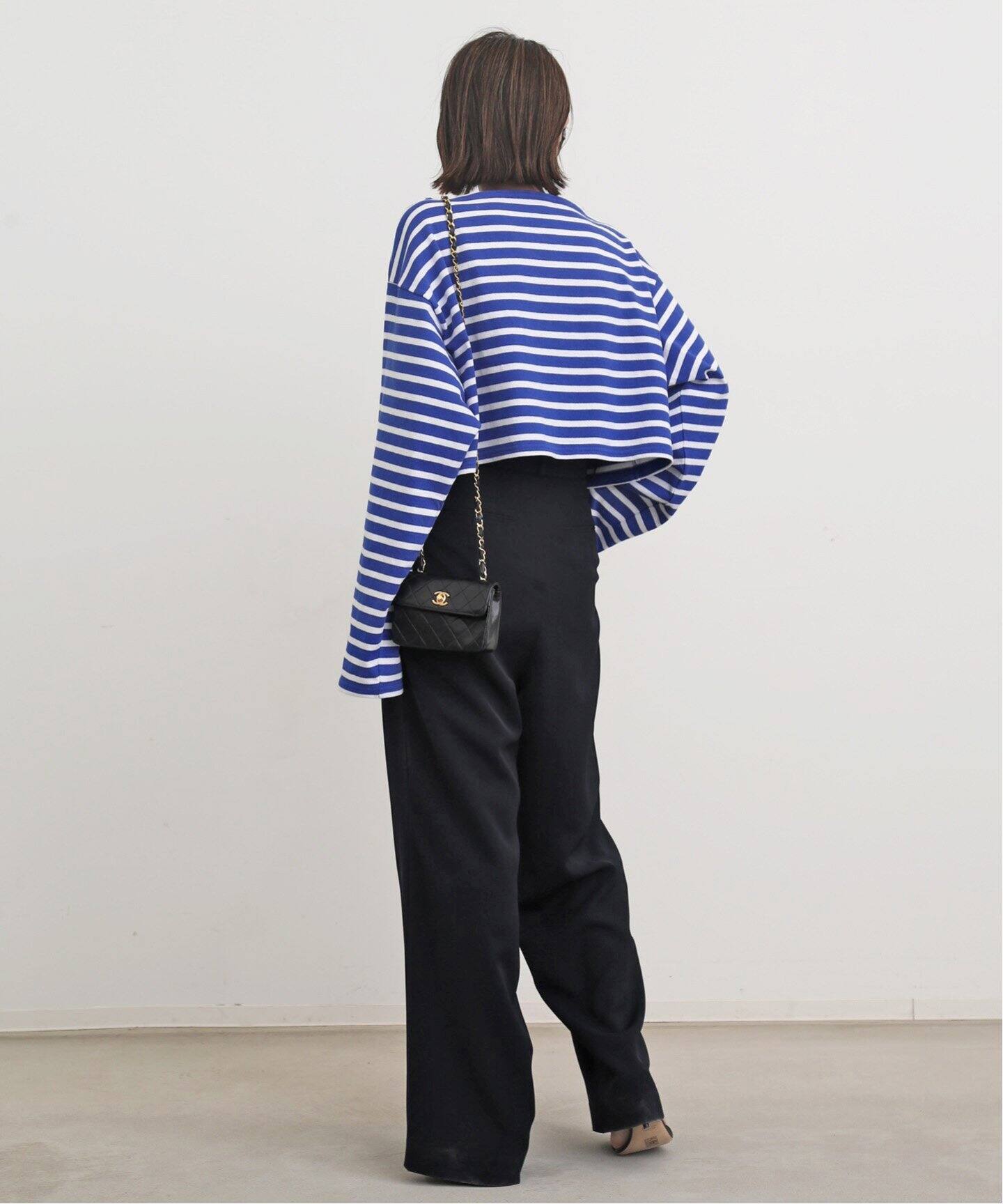 GOOD GRIEF!/グッドグリーフ】Short Border Tops（Tシャツ／カットソー  