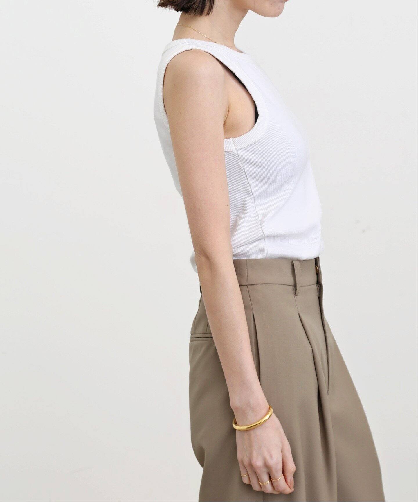 GOOD GRIEF/グッドグリーフ】 Rib Tank Top（タンクトップ）｜L  