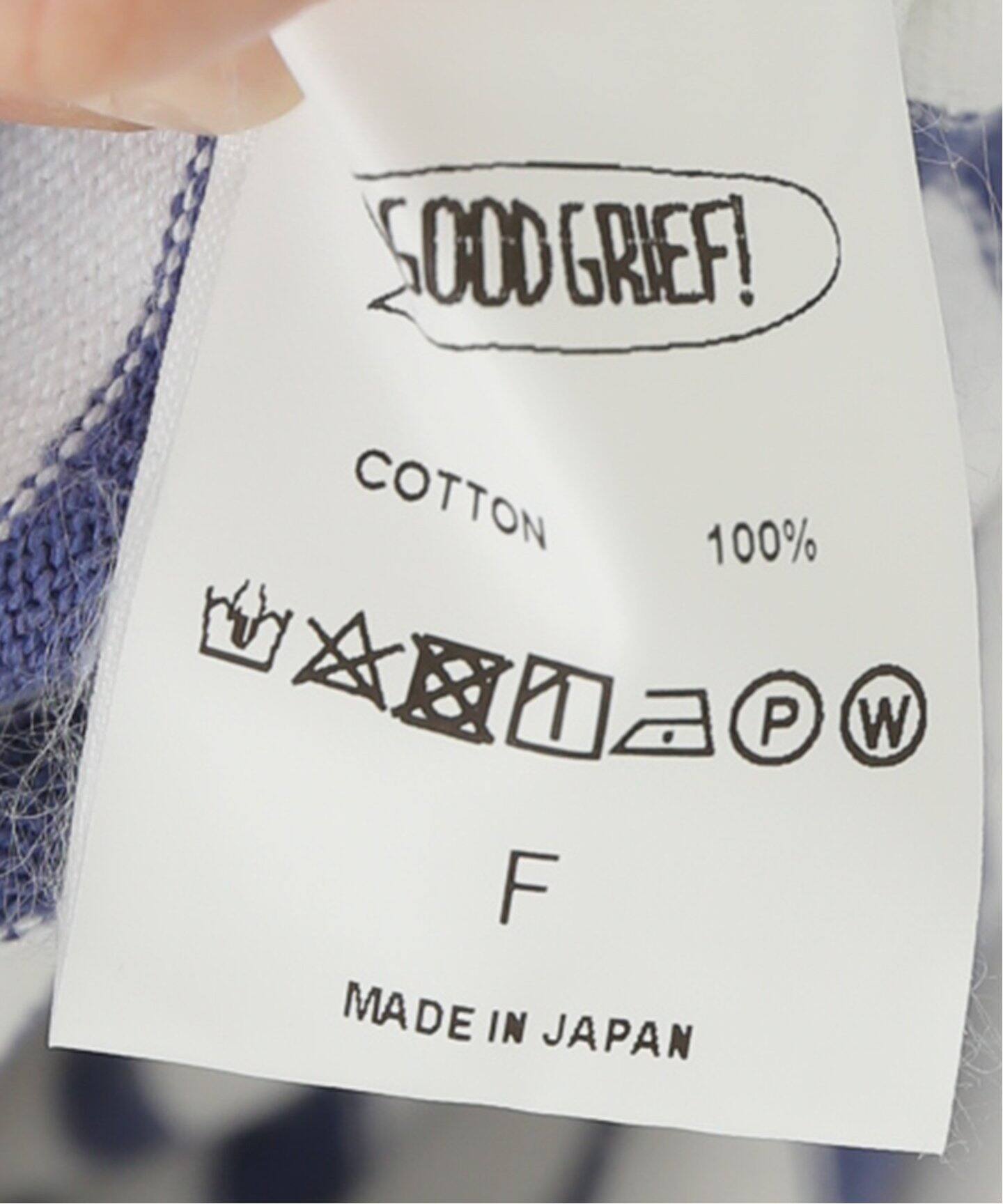 GOOD GRIEF！/グッドグリーフ】SHORT BORDER TOP VINTAGE（Tシャツ 
