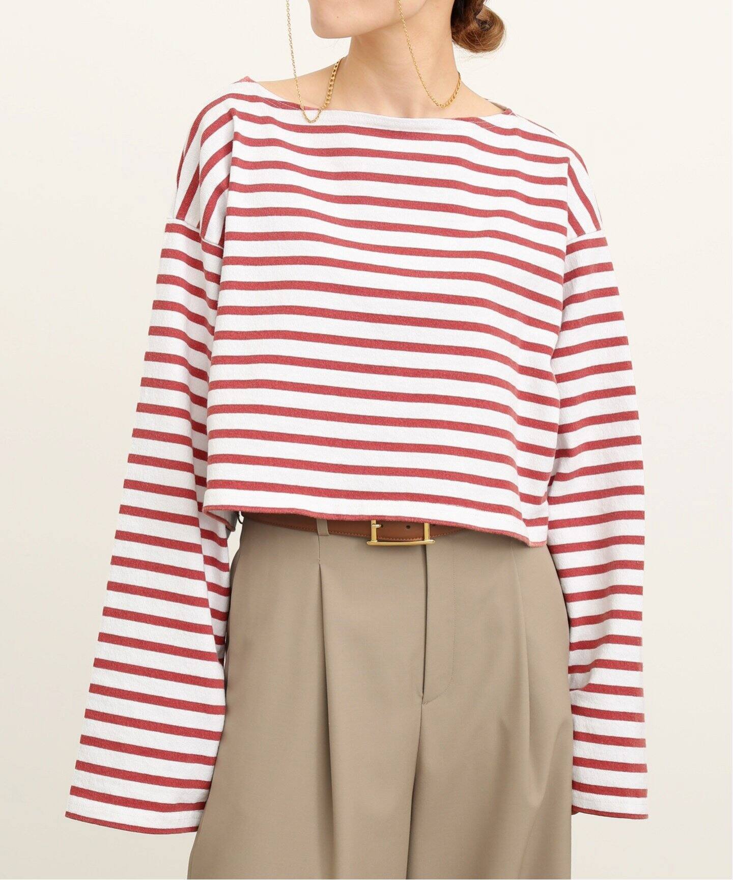 GOOD GRIEF！/グッドグリーフ】SHORT BORDER TOP VINTAGE（Tシャツ  