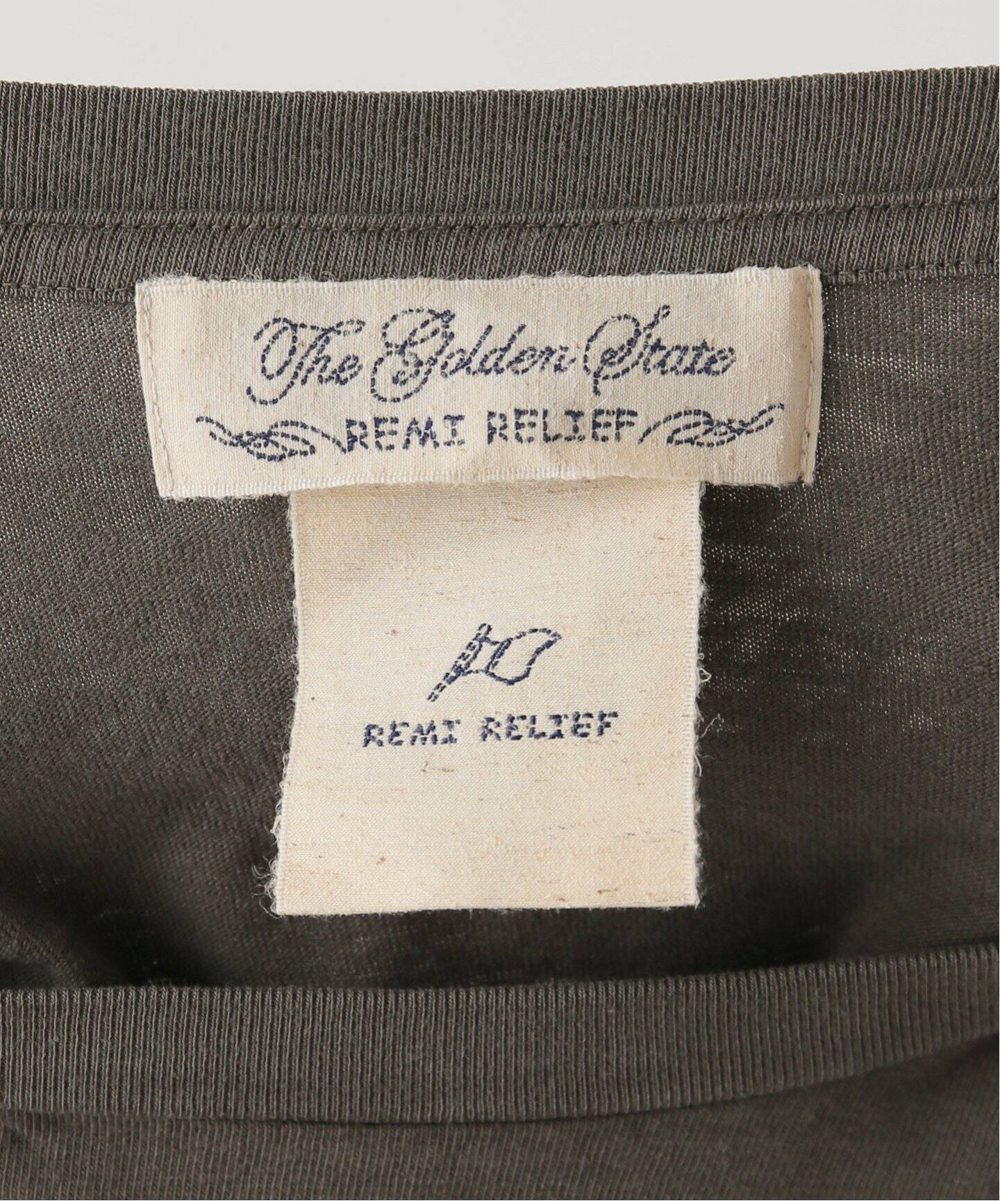 REMI RELIEF/レミレリーフ】 THE PLAY7ブソデTシャツ（Tシャツ 
