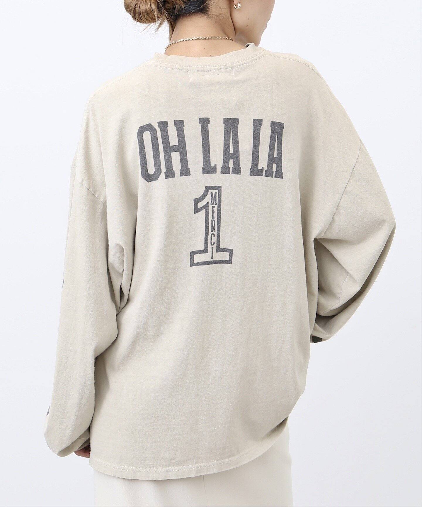 REMI RELIEF/レミレリーフ】 OH LA LA 1 L/S T-SH（Tシャツ 