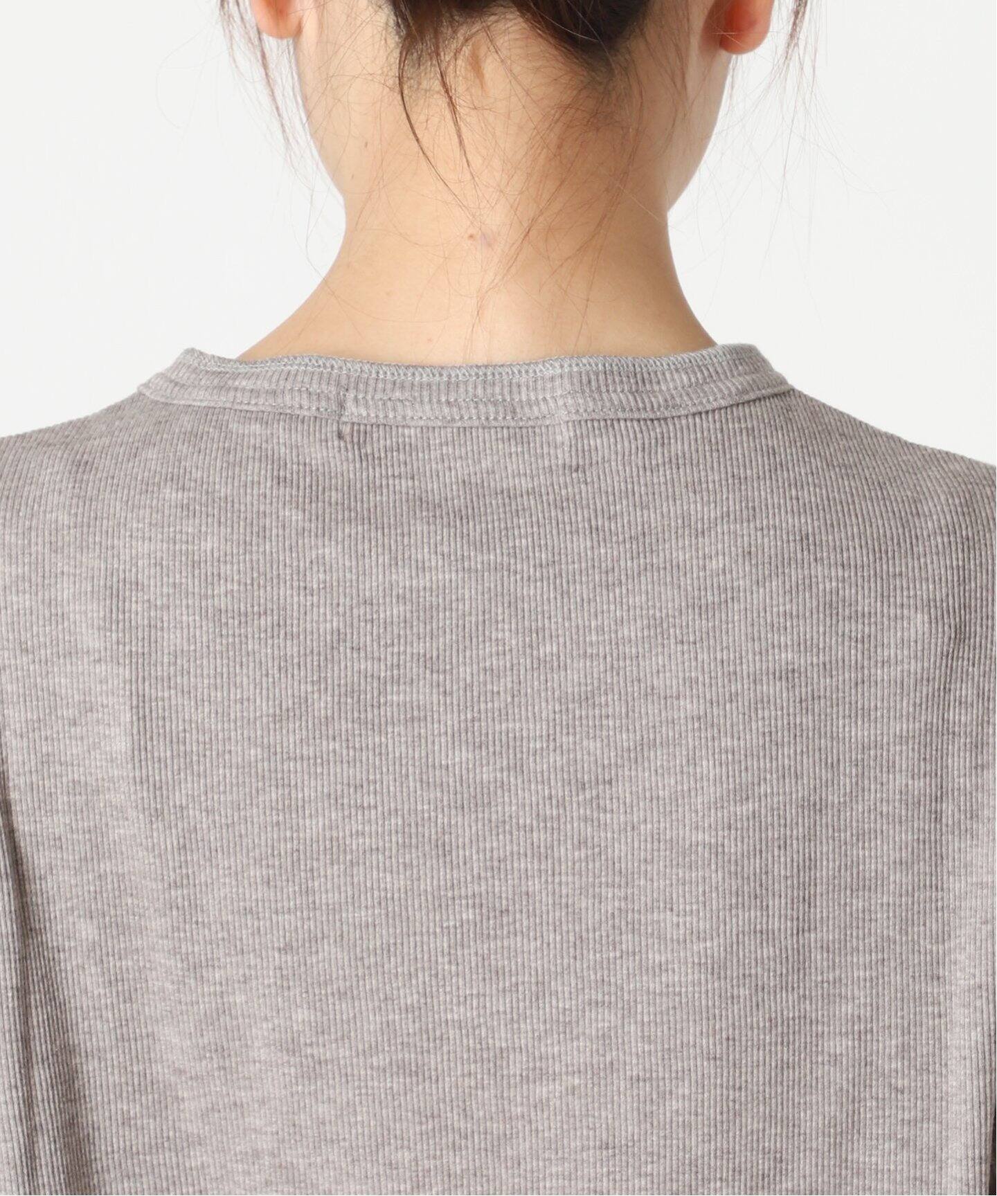 Rib Longsleeve T-sh（Tシャツ／カットソー）｜L 