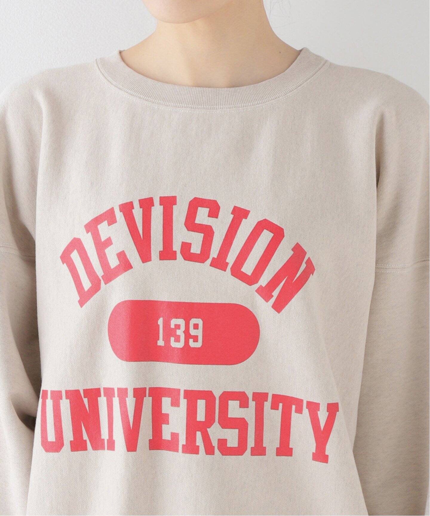 STAMMBAUM/シュタンバウム】 DEVISION CREW NECK SWEAT（スウェット  