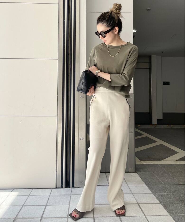 REMI RELIEF/レミレリーフ】ラグランスリーブカットソー（T 