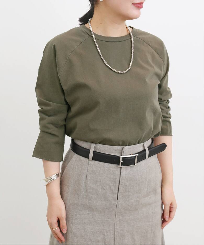 REMI RELIEF/レミレリーフ】ラグランスリーブカットソー（T 