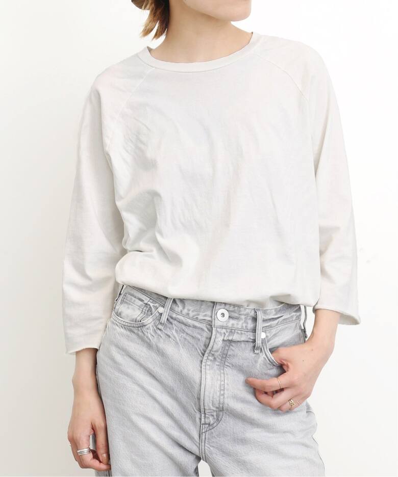 REMI RELIEF/レミレリーフ】ラグランスリーブカットソー（T 