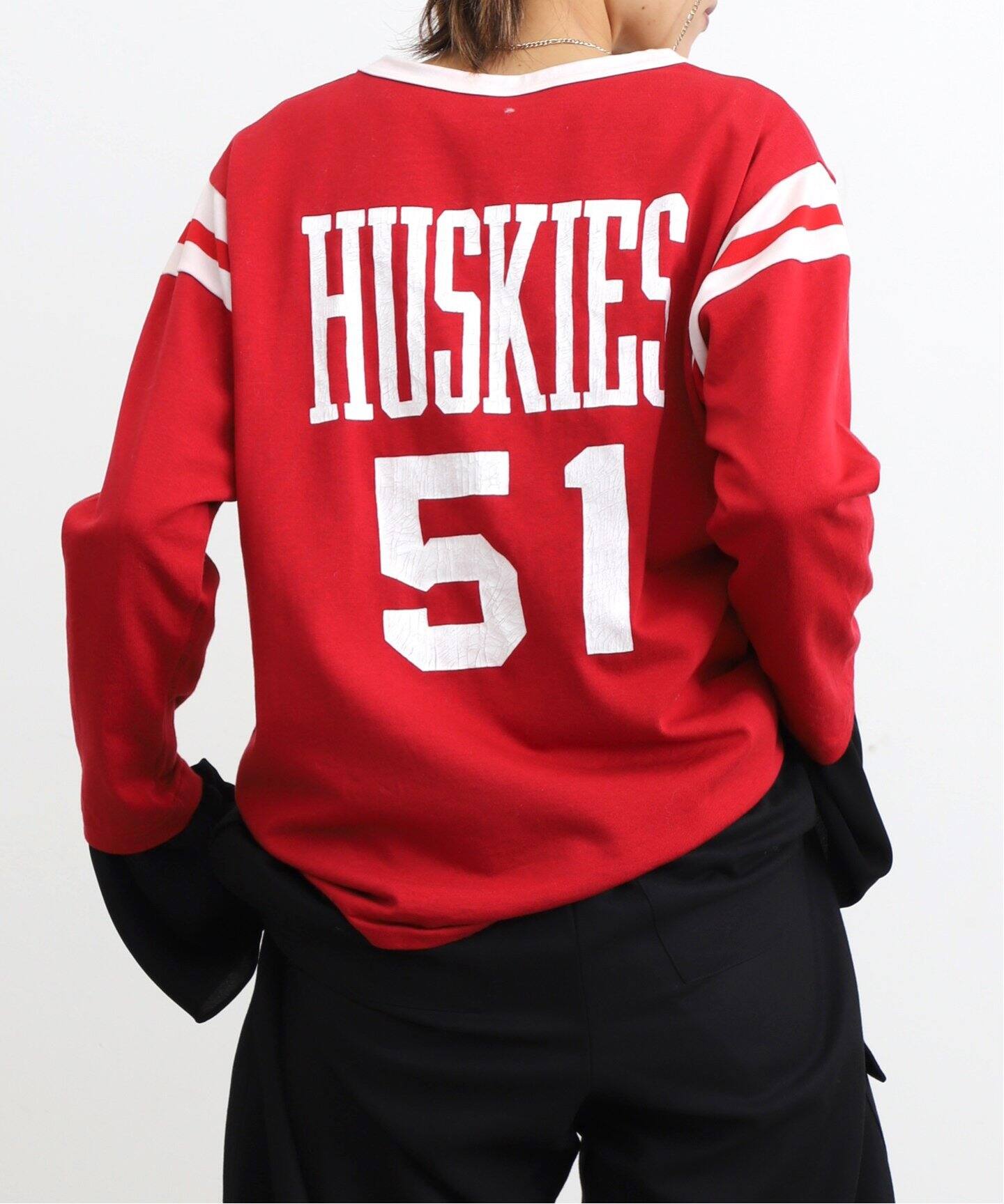 STAMMBAUM/シュタンバウム】 HUSKIES T-SHIRT（Tシャツ／カットソー  