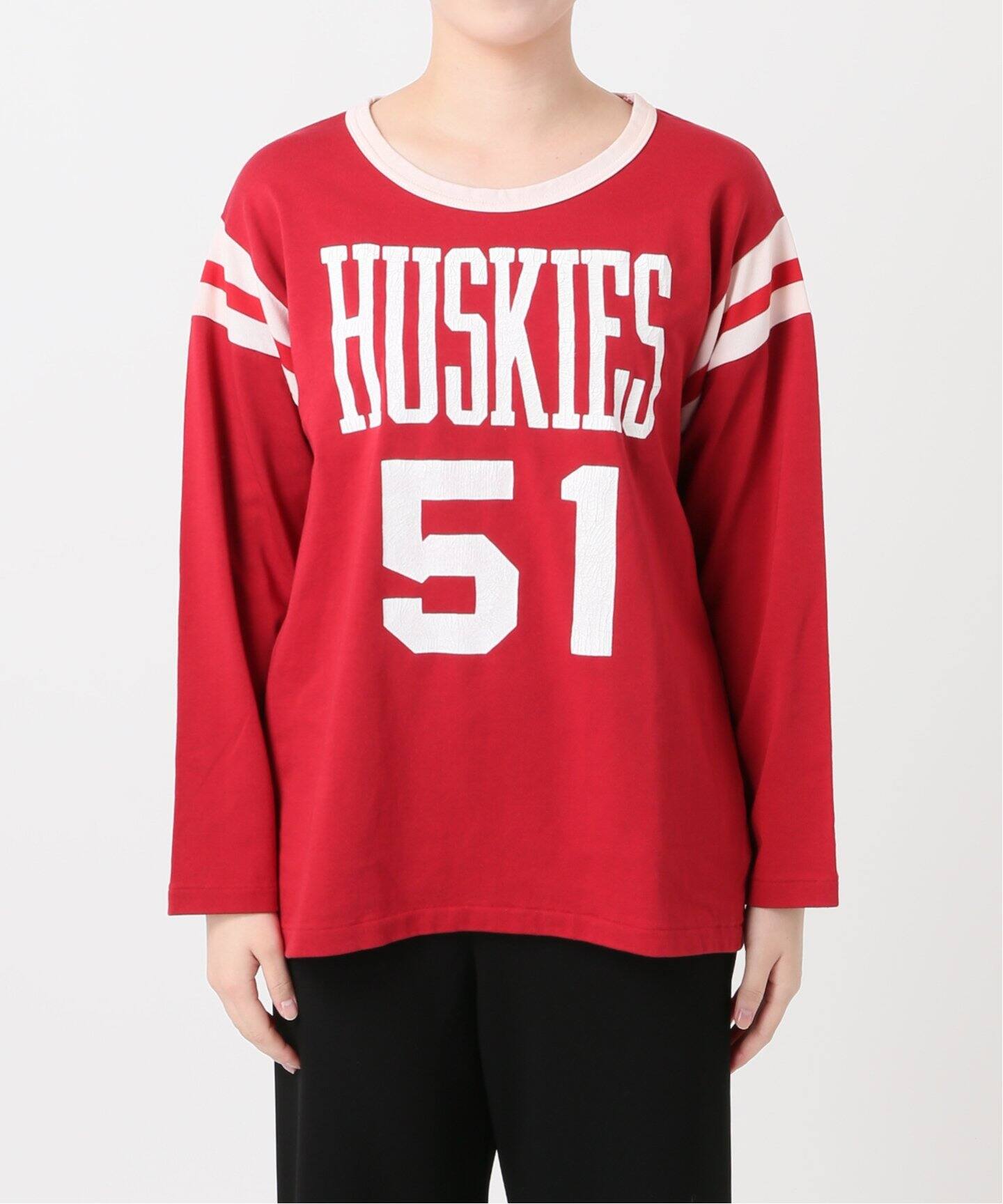 STAMMBAUM/シュタンバウム】 HUSKIES T-SHIRT（Tシャツ／カットソー  