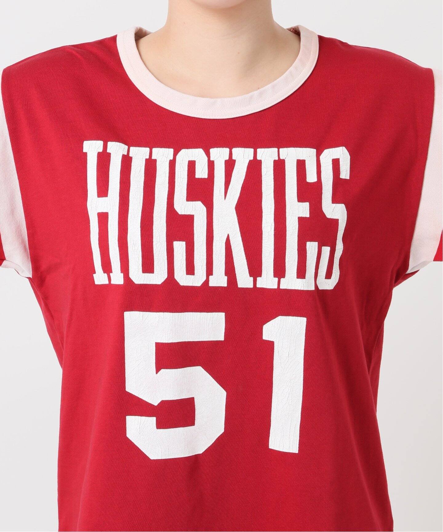 STAMMBAUM/シュタンバウム】 HUSKIES T-SHIRT（Tシャツ／カットソー 