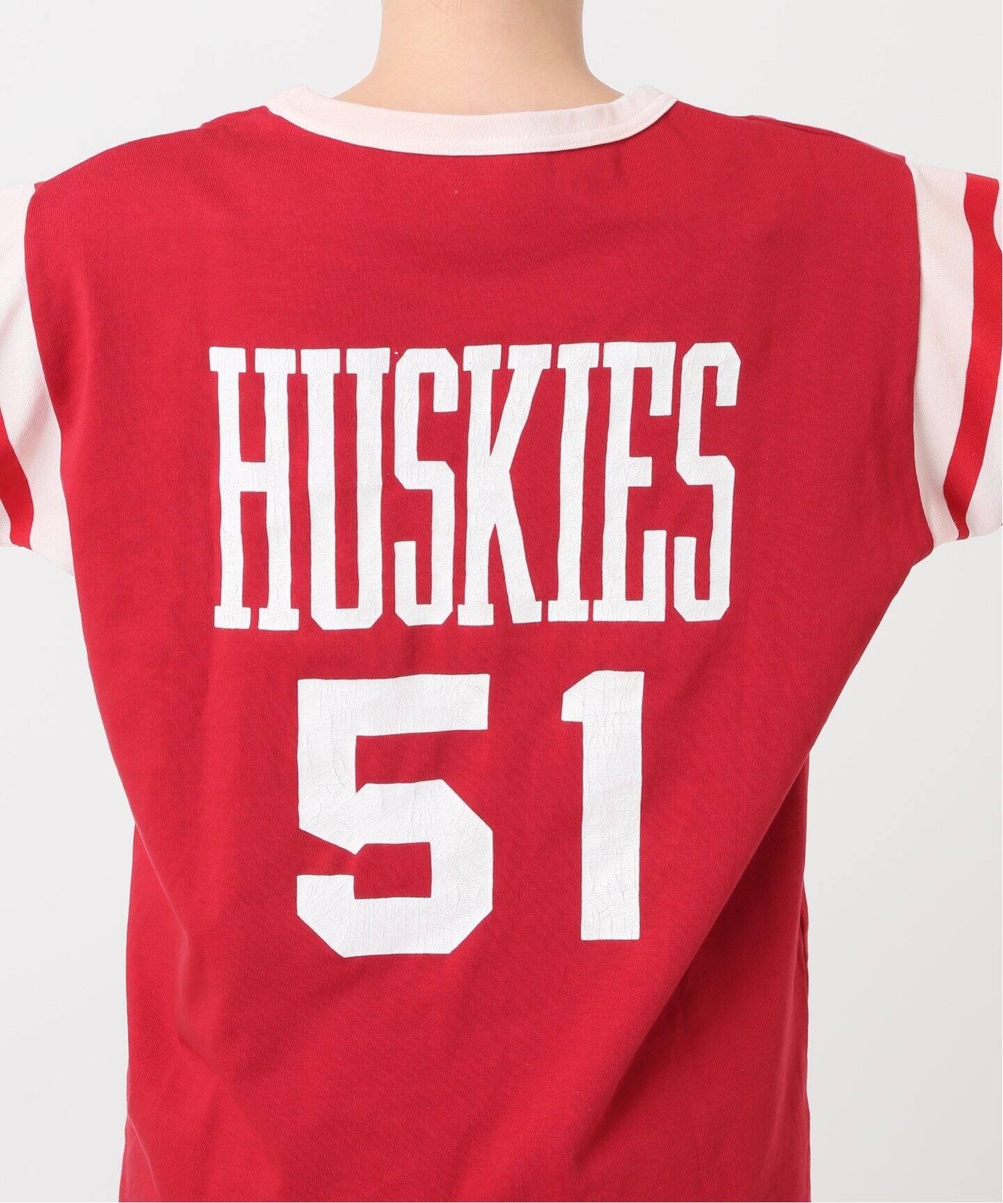 STAMMBAUM/シュタンバウム】 HUSKIES T-SHIRT（Tシャツ／カットソー  