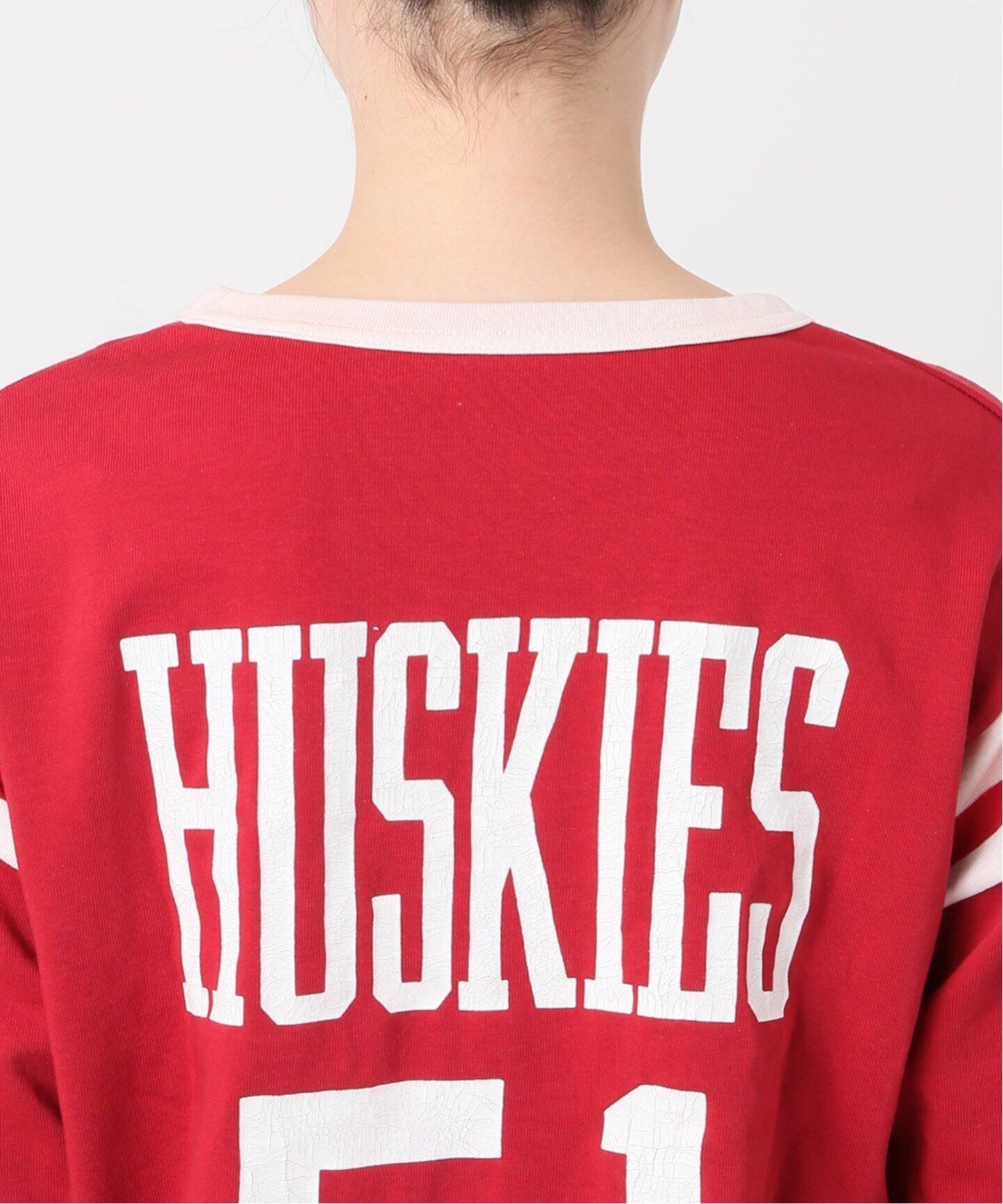 STAMMBAUM/シュタンバウム】 HUSKIES T-SHIRT（Tシャツ／カットソー  