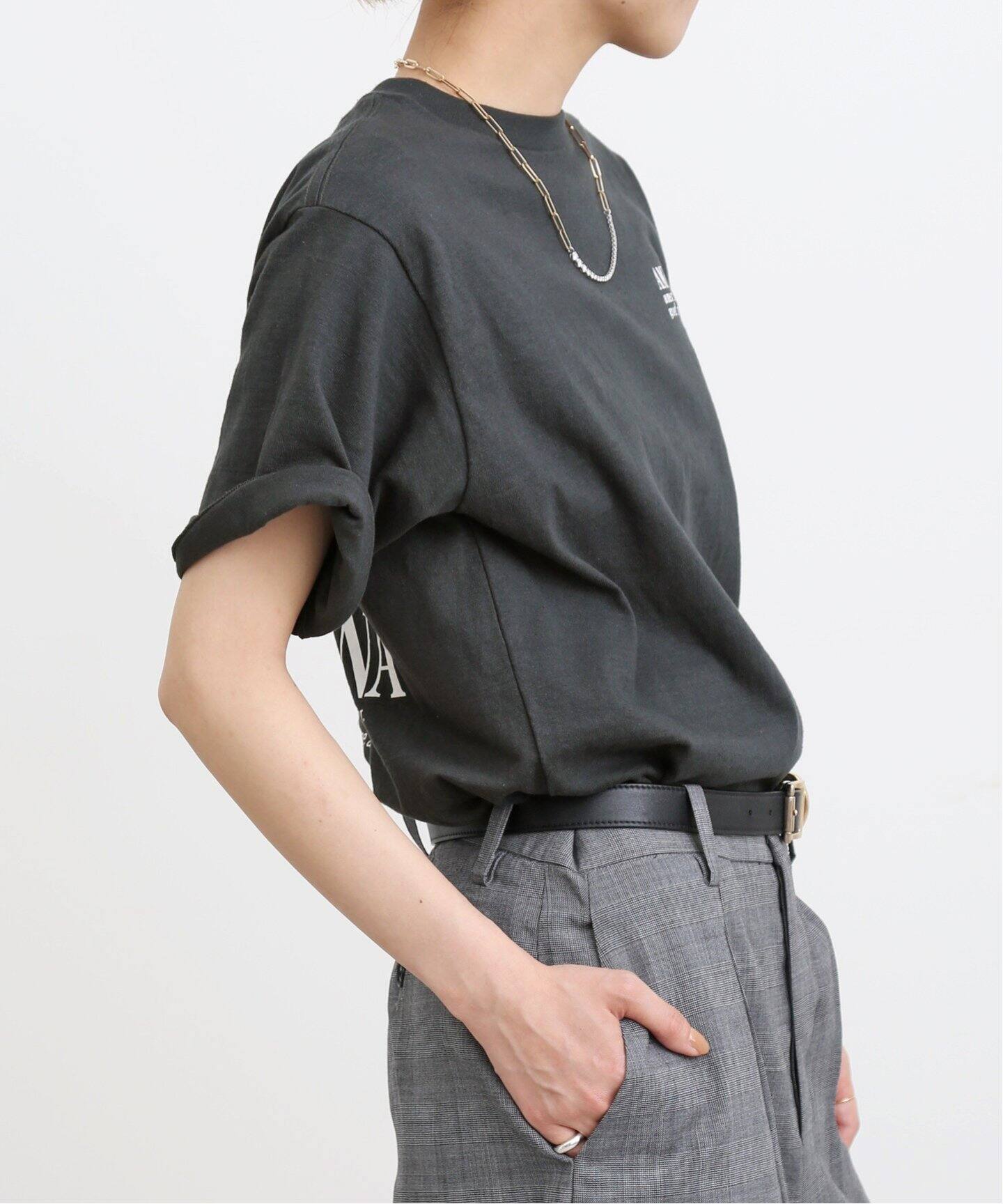 Americana/アメリカーナ】AMRCN T-SH（Tシャツ／カットソー）｜L  